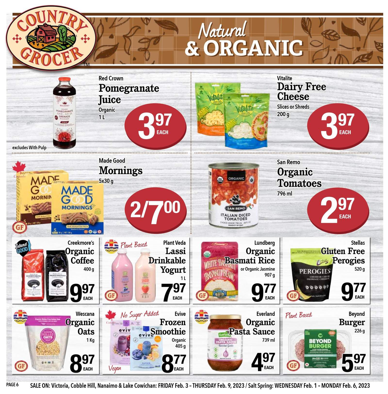 Country Grocer Flyer February 3 To 9