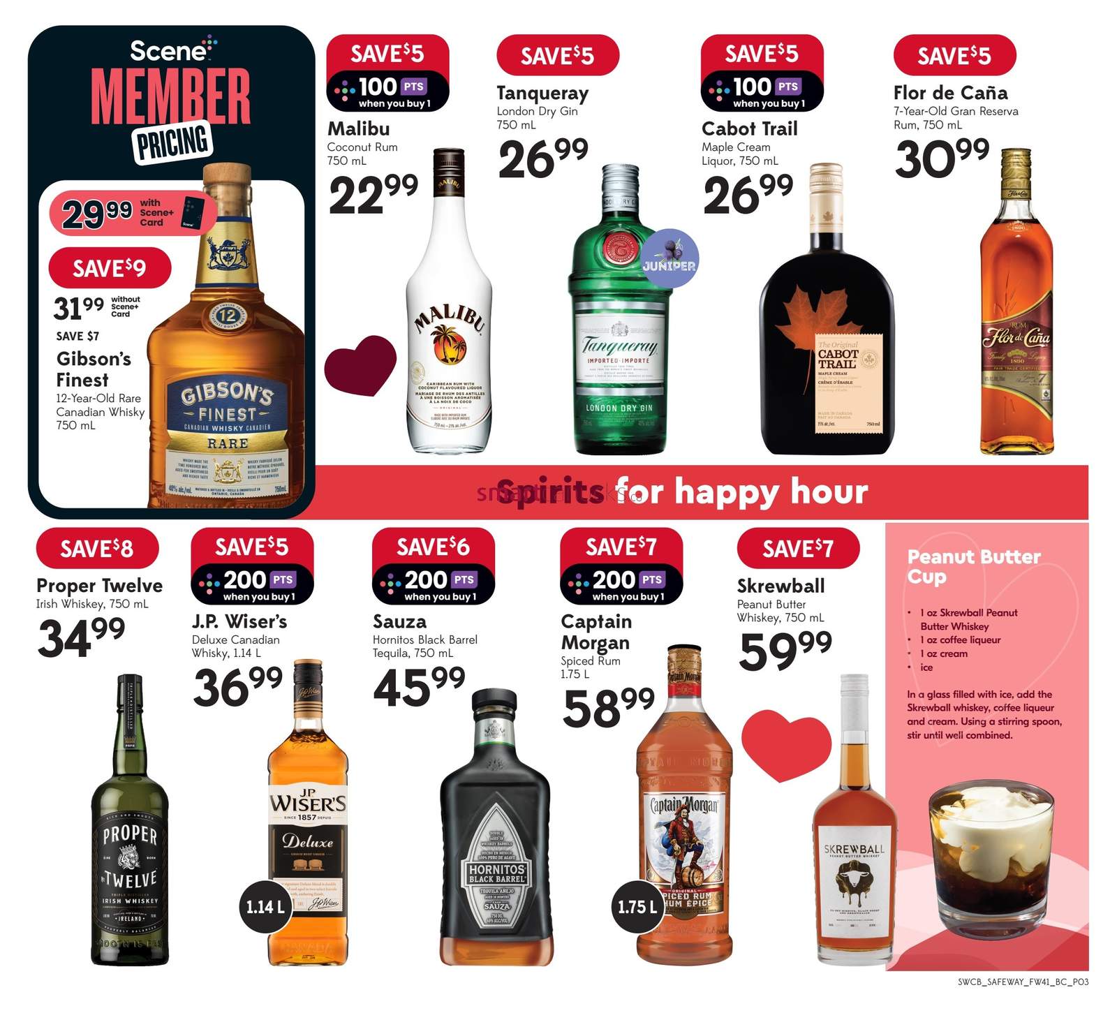 Safeway (BC) Liquor Flyer February 9 To 15