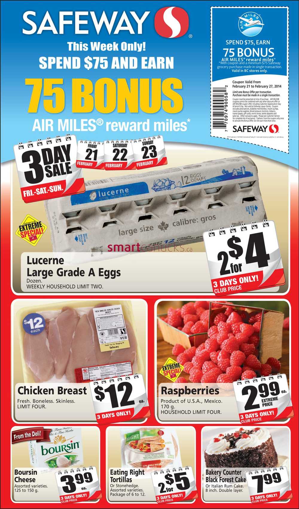 Safeway flyer February 21 to 27