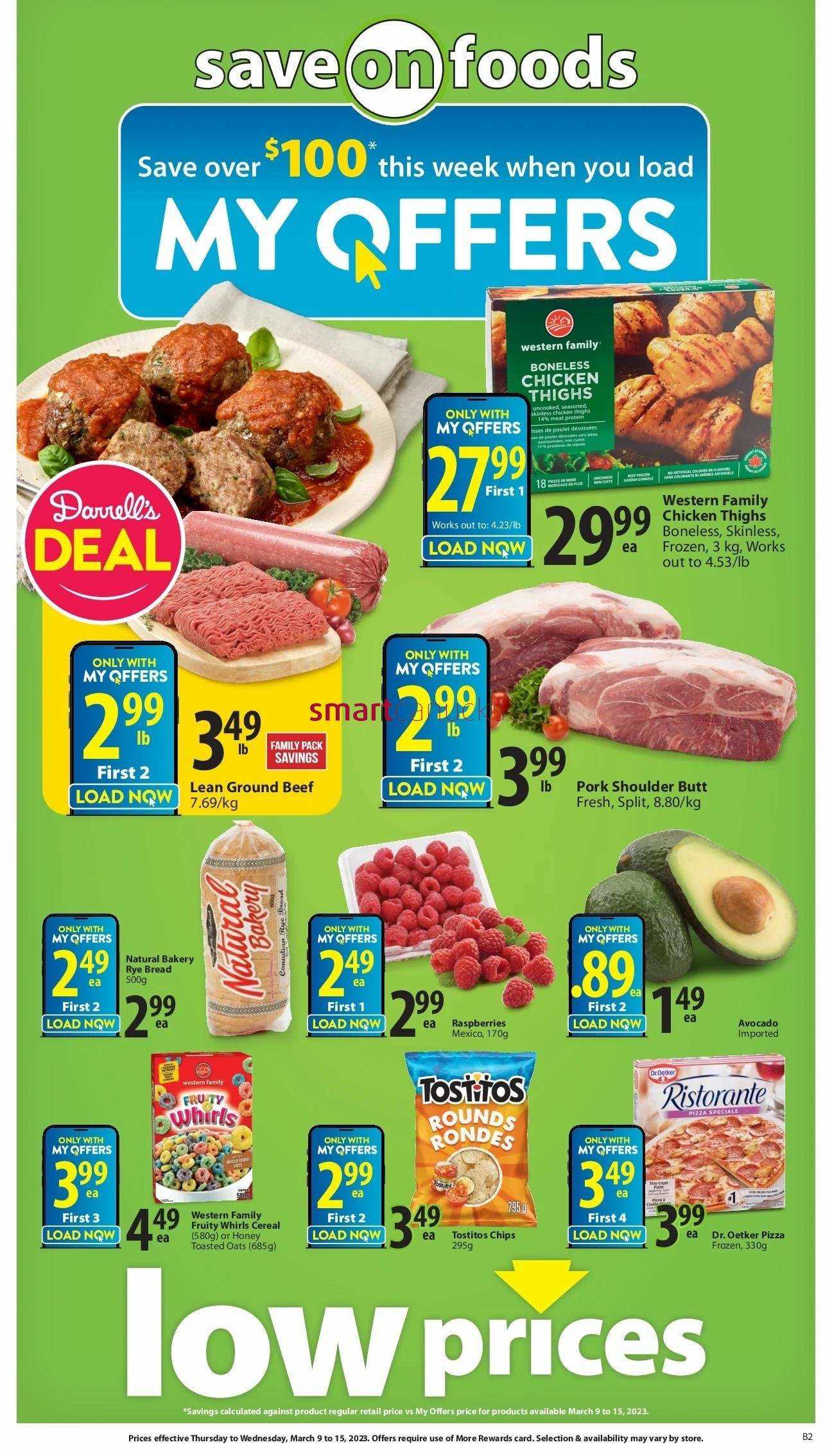 Save On Foods AB Flyer March 9 To 15