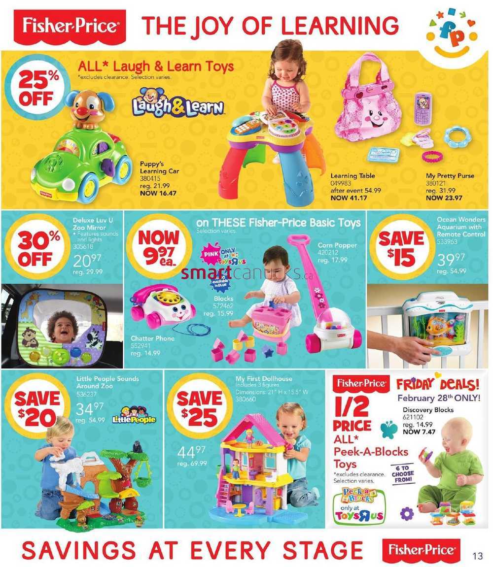 Babies R Us Babyfest Sale flyer February 28 to March 13