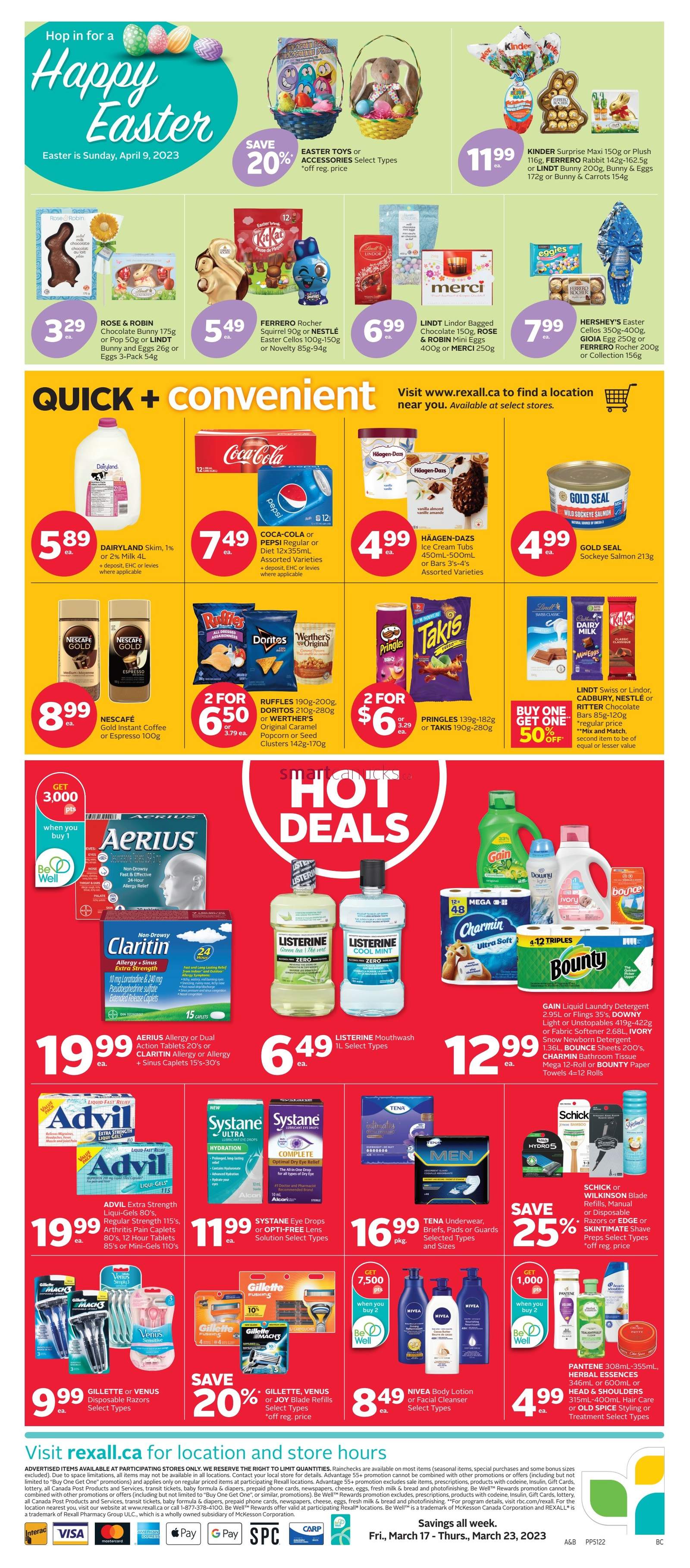 Rexall (BC) Flyer March 17 to 23