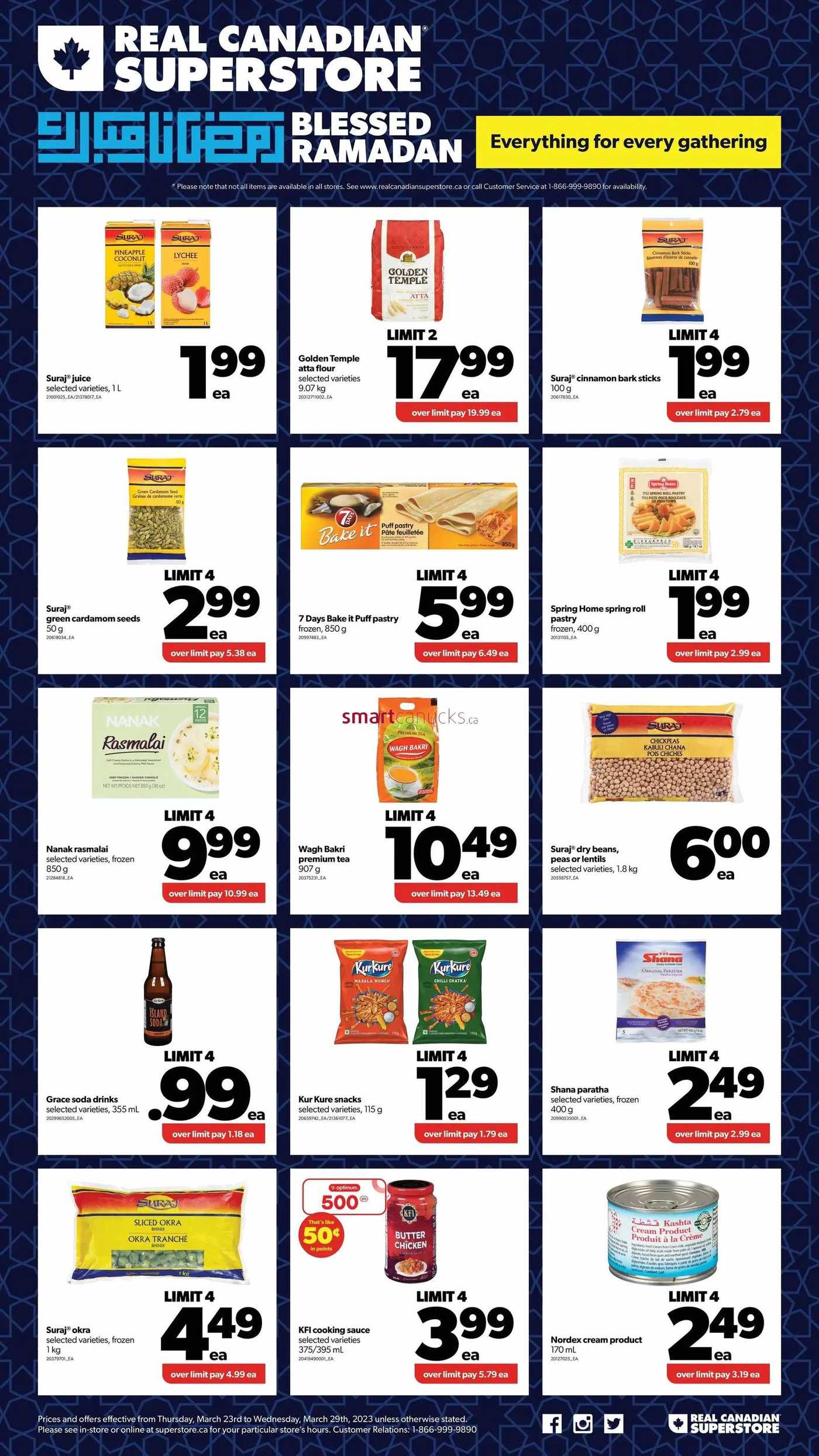 Real Canadian Superstore West Flyer March 23 To 29