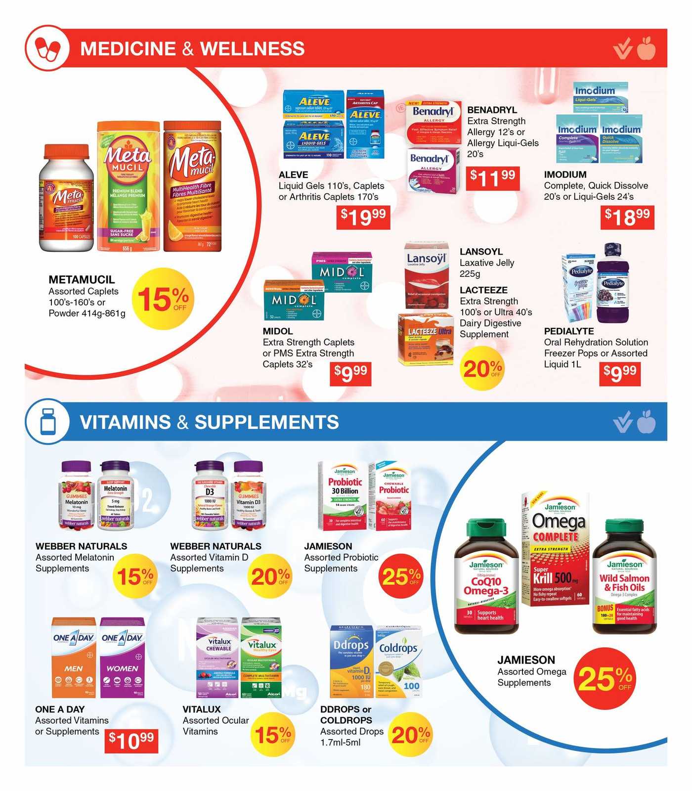 Apple Drugs Flyer March 26 to April 8