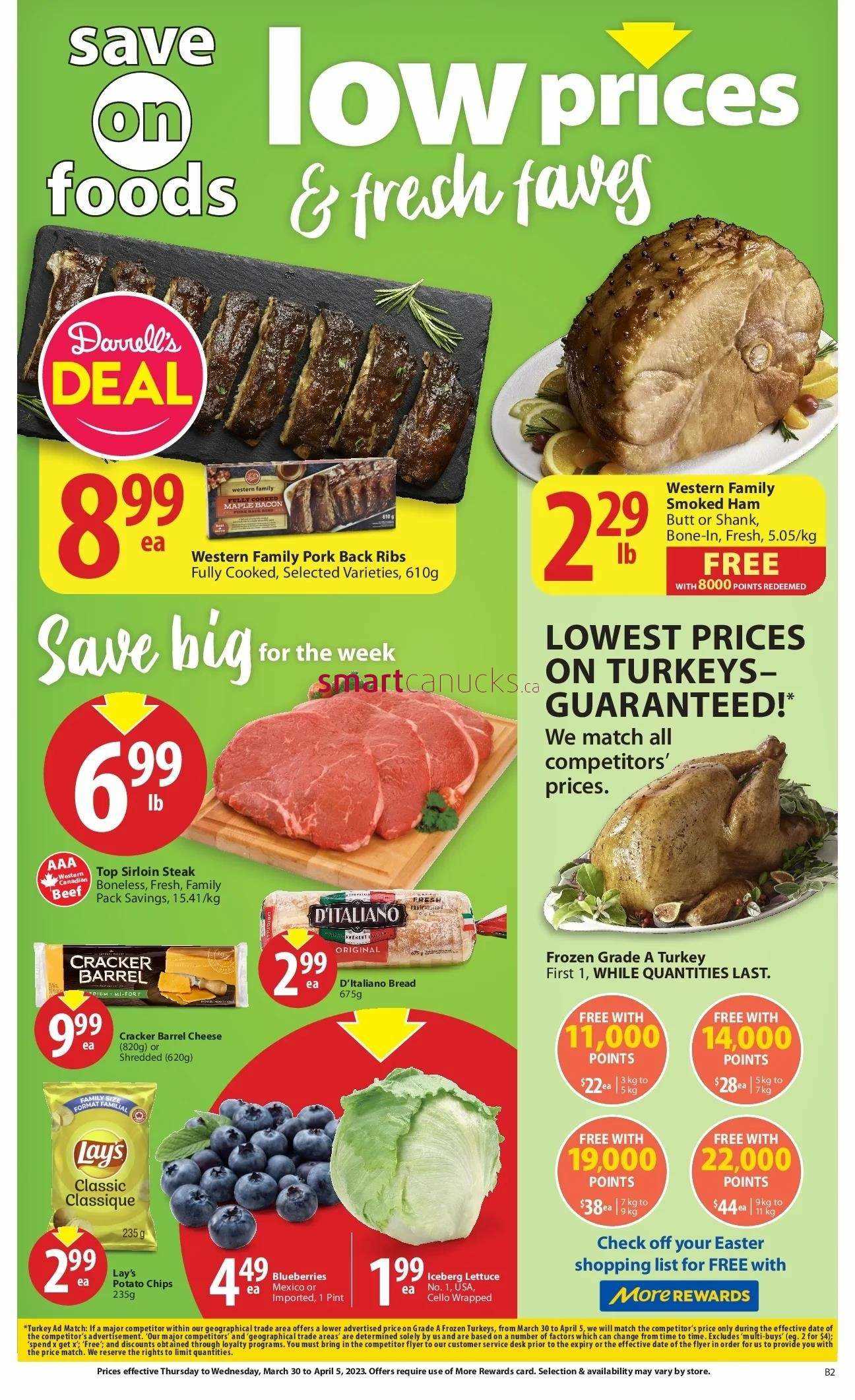 Save On Foods AB Flyer March 30 To April 5