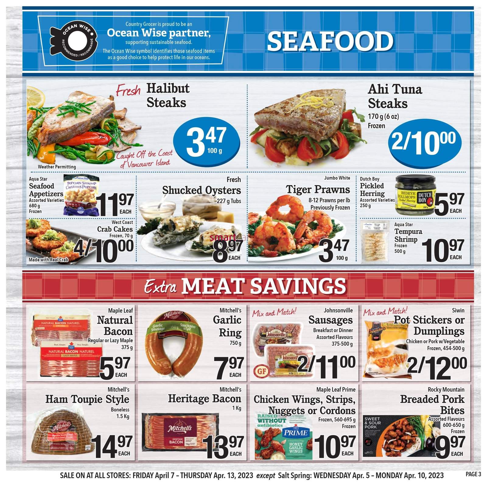 Country Grocer (Salt Spring) Flyer April 5 To 10