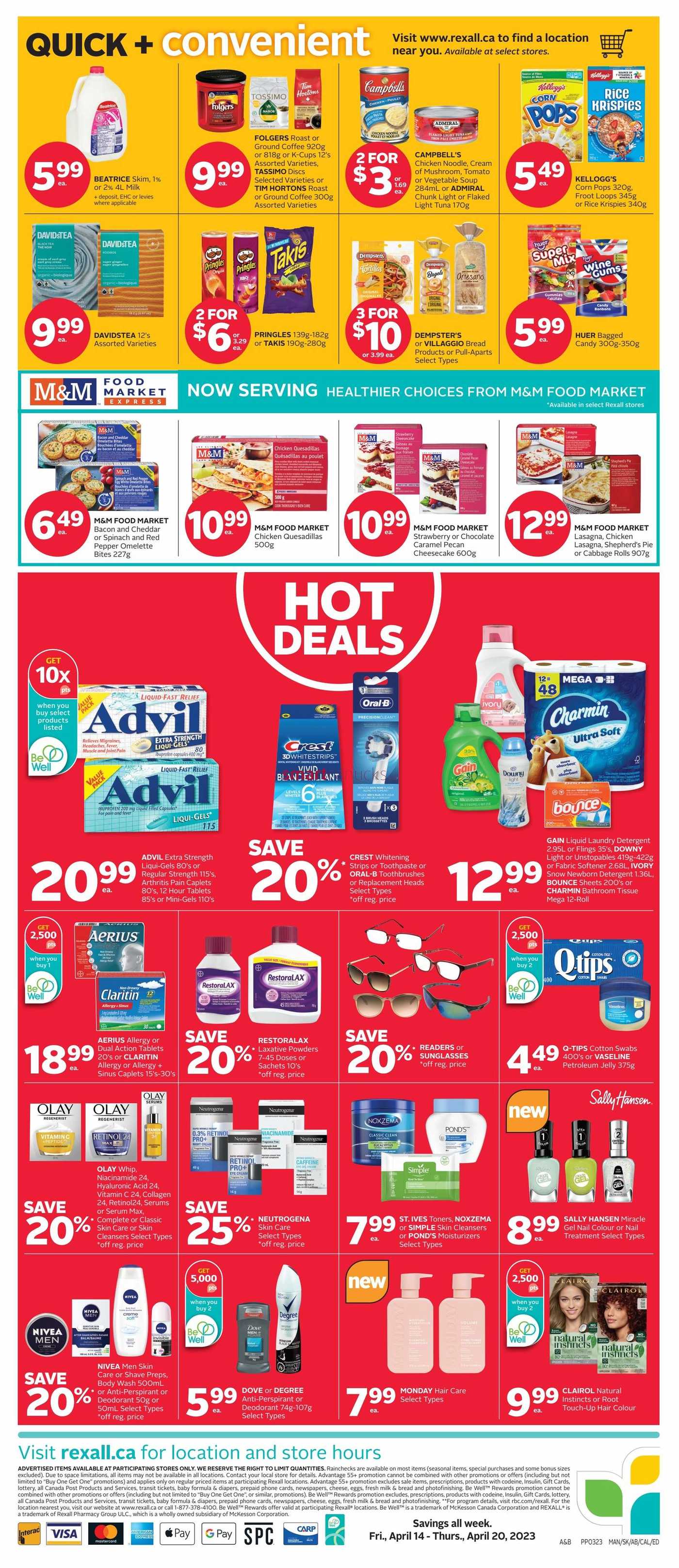 Rexall (AB) Flyer April 14 to 20