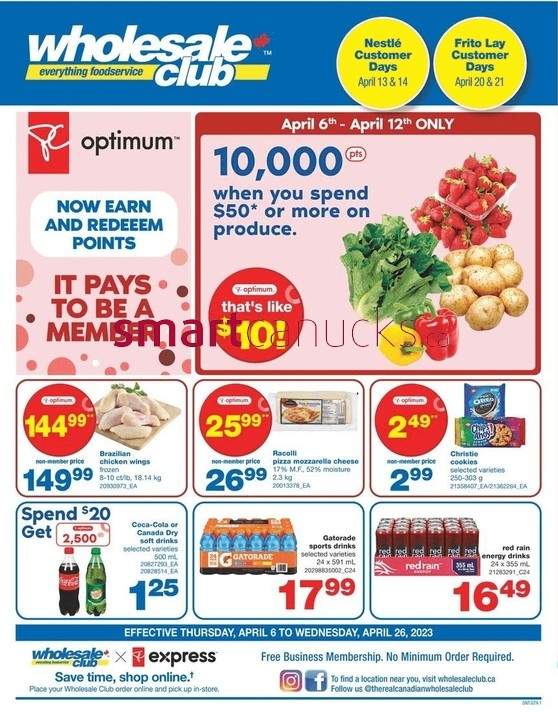 Real Canadian Wholesale Club Canada Flyers