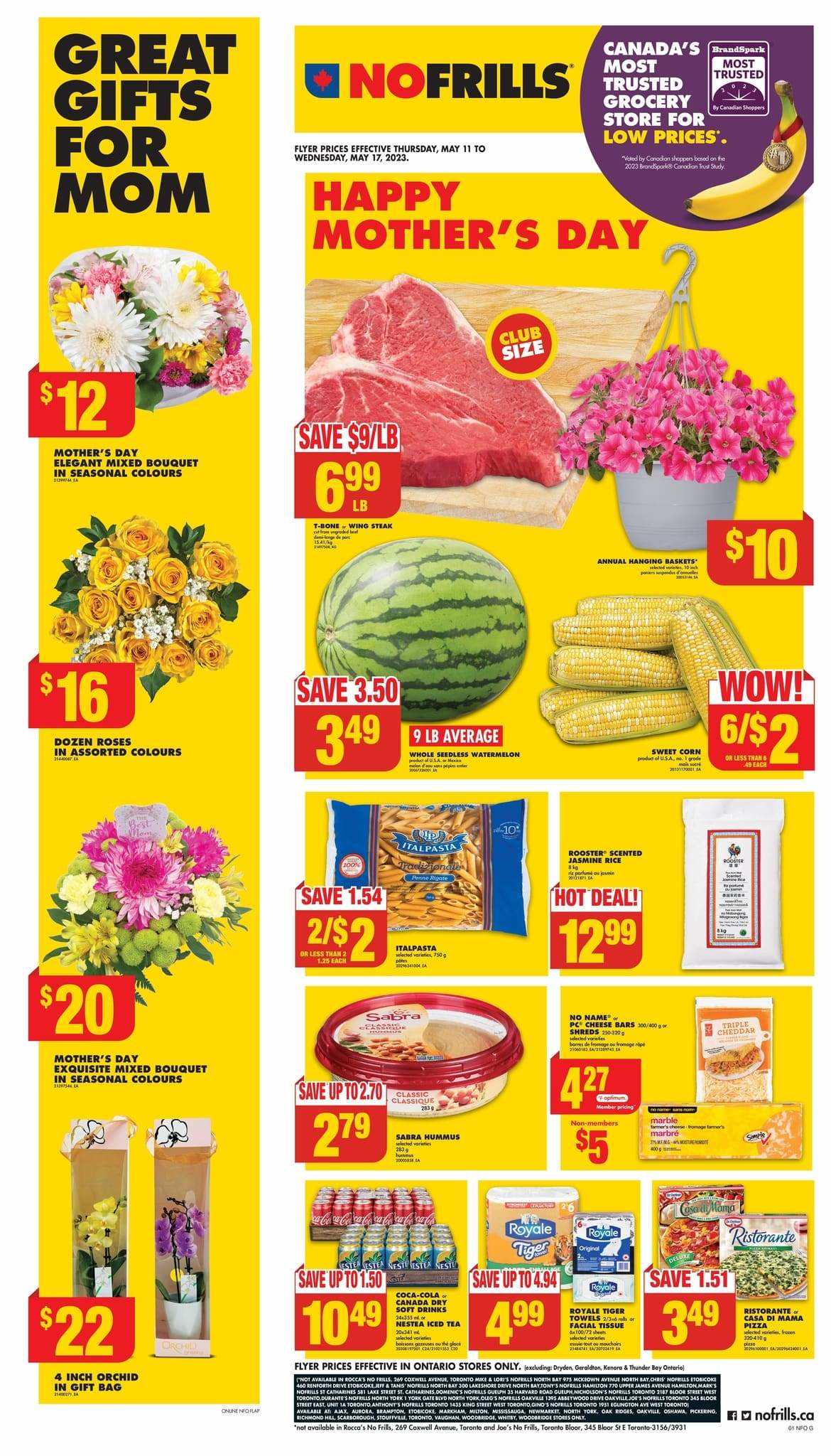 No Frills ON Flyer May 11 To 17