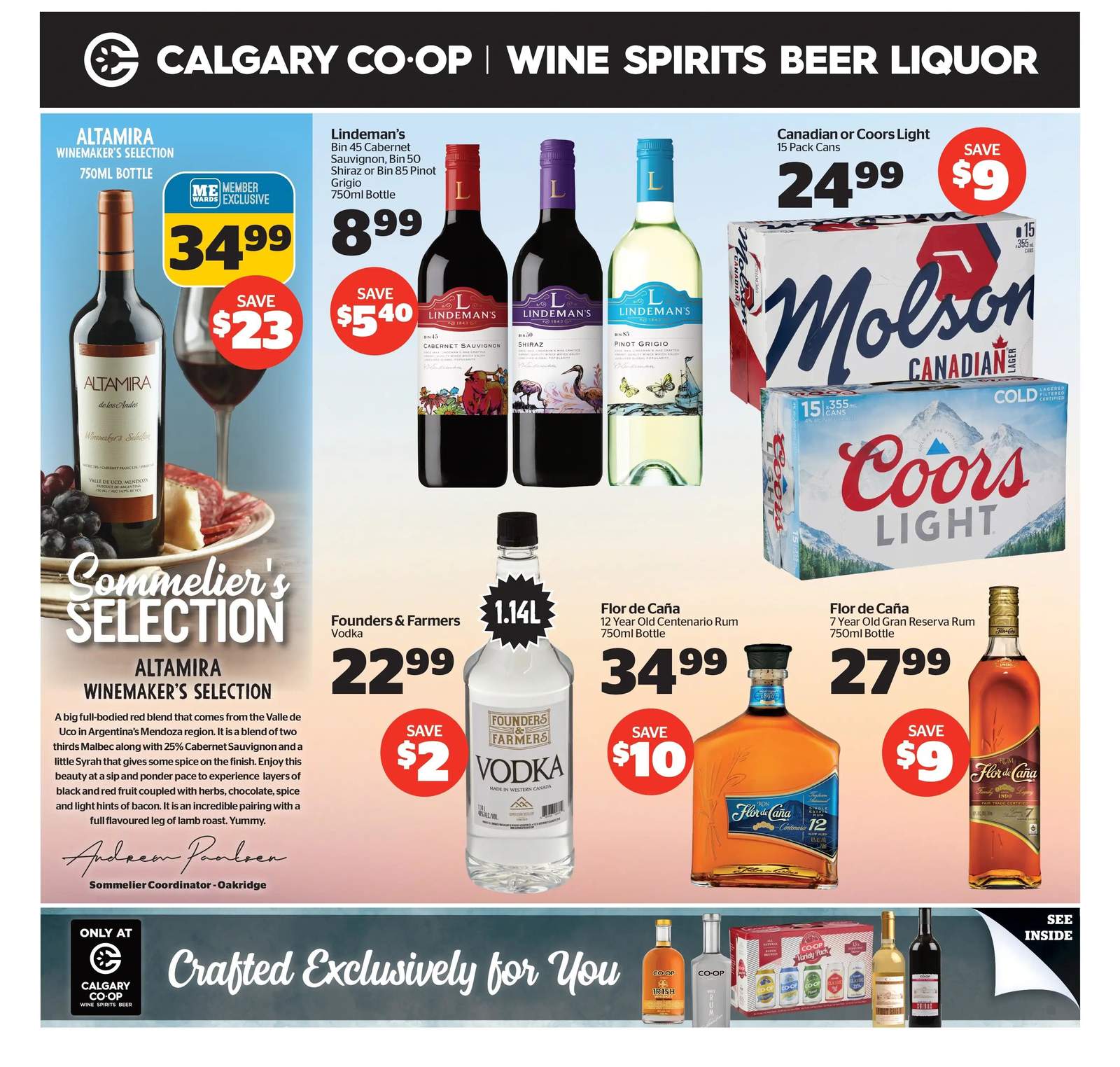 Calgary Coop Liquor Flyer May 25 to 31