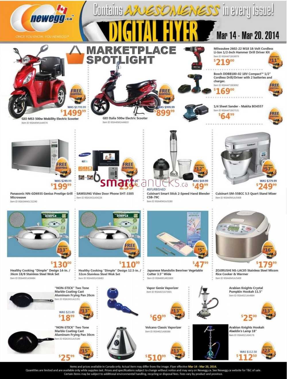 Newegg.ca Flyer March 14 To 20