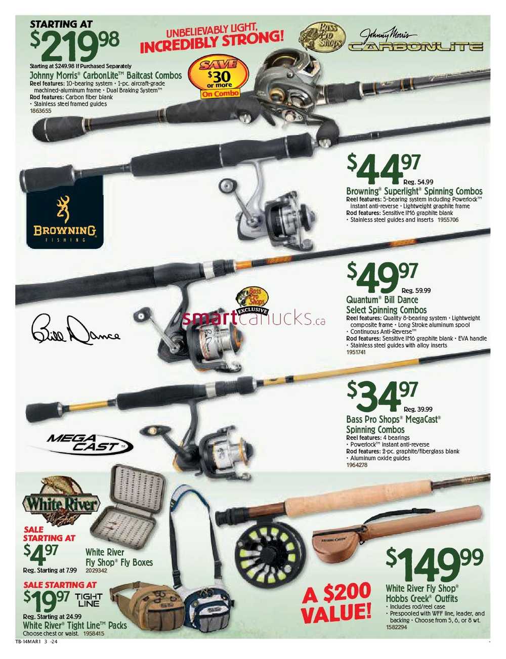 Bass Pro Shops flyer March 17 to 30