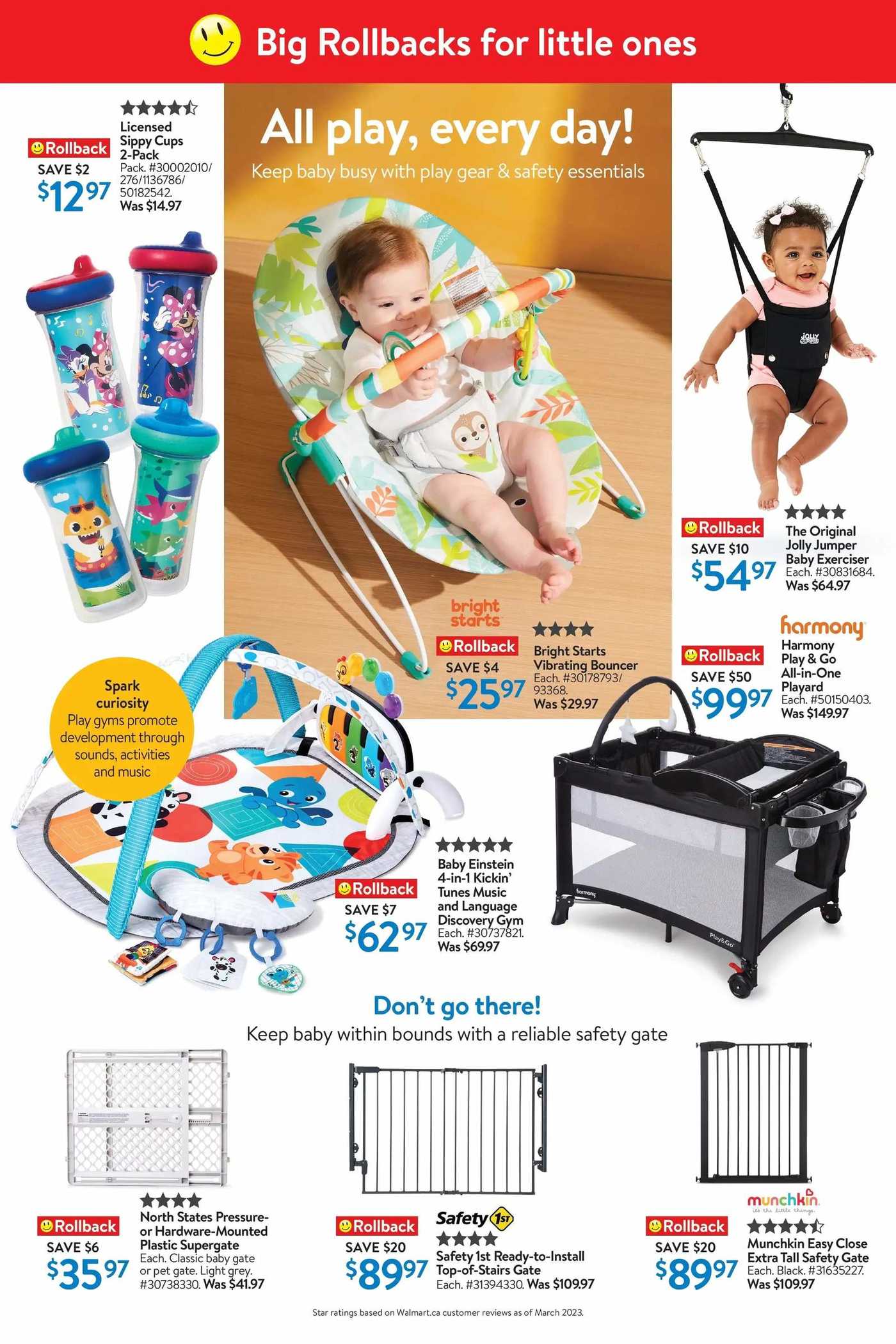 Walmart rollback hot sale baby