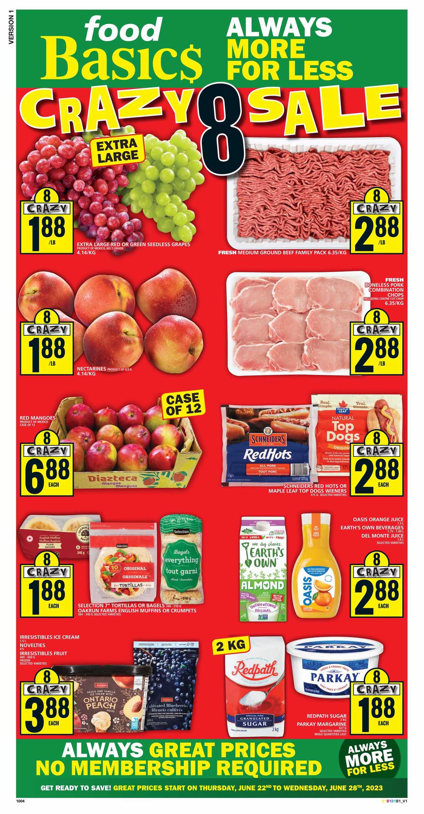 Food Basics Flyer June 22 To 28
