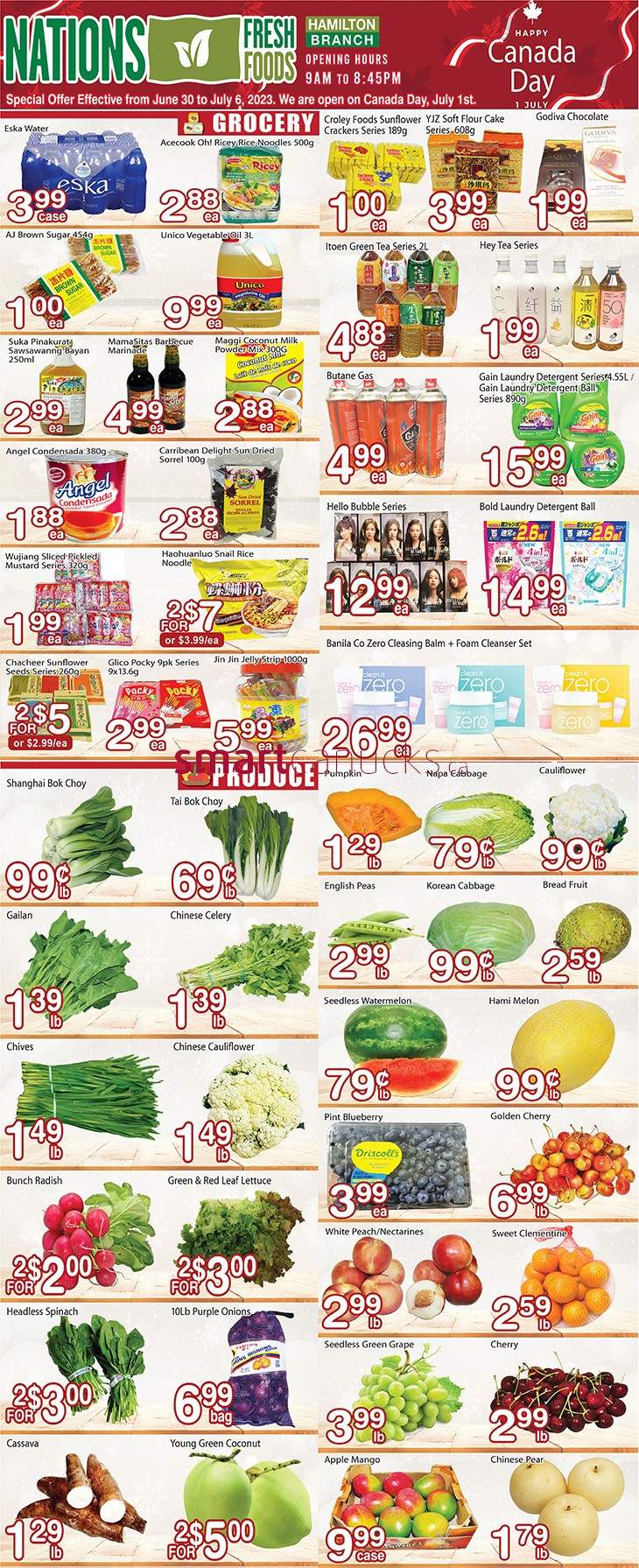 Nations Fresh Foods (Hamilton) Flyer June 30 to July 6