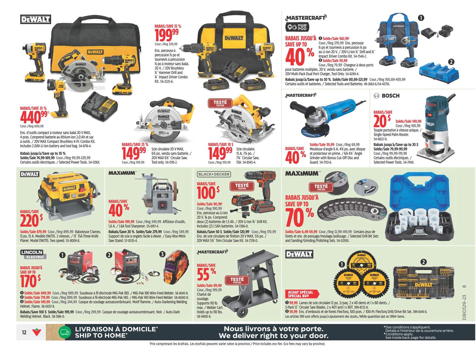Algebraic Portrayal To contribute Canadian Tire (QC) Flyer July 13 to 19