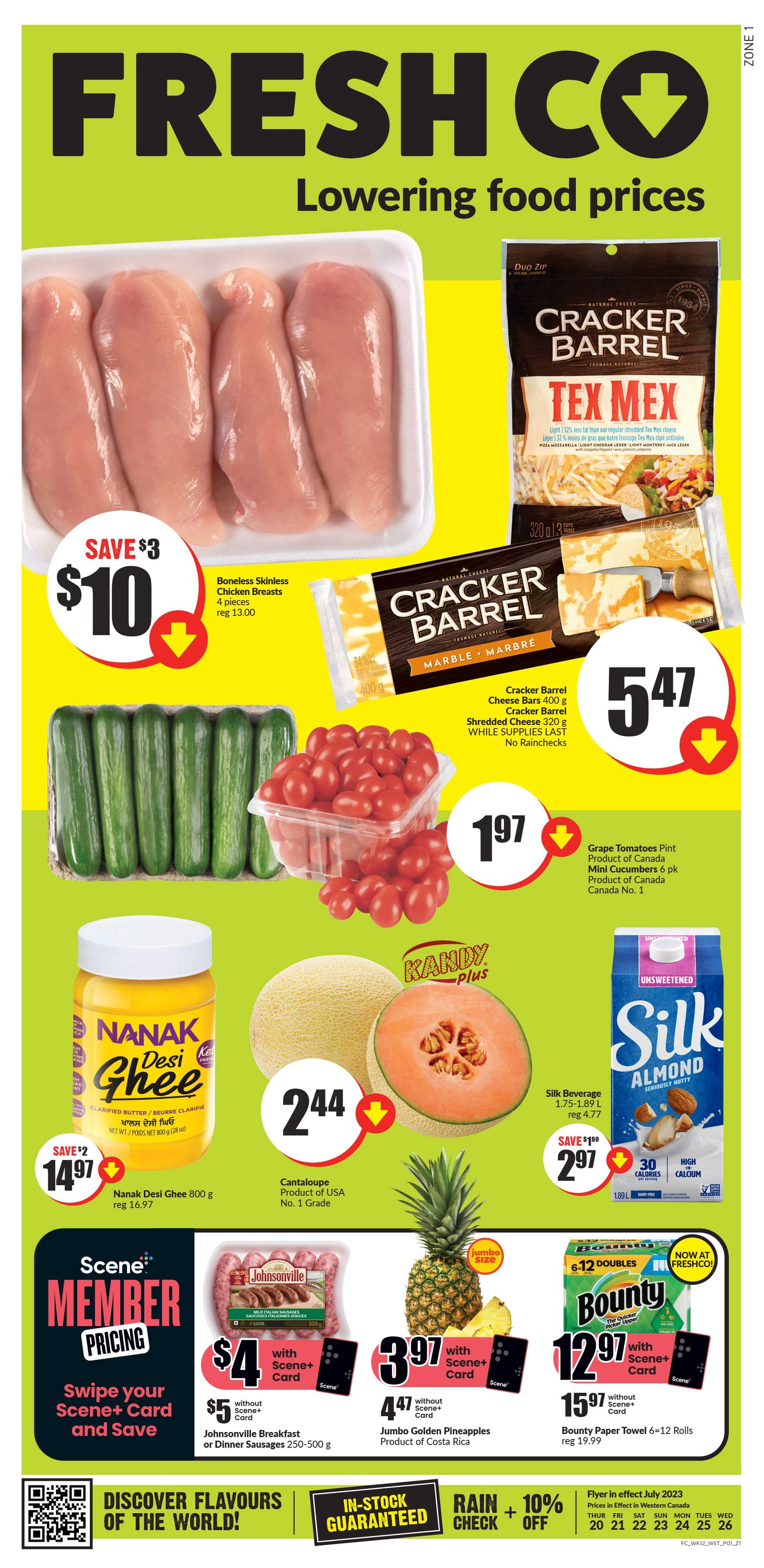 Freshco (west) Flyer July 20 To 26