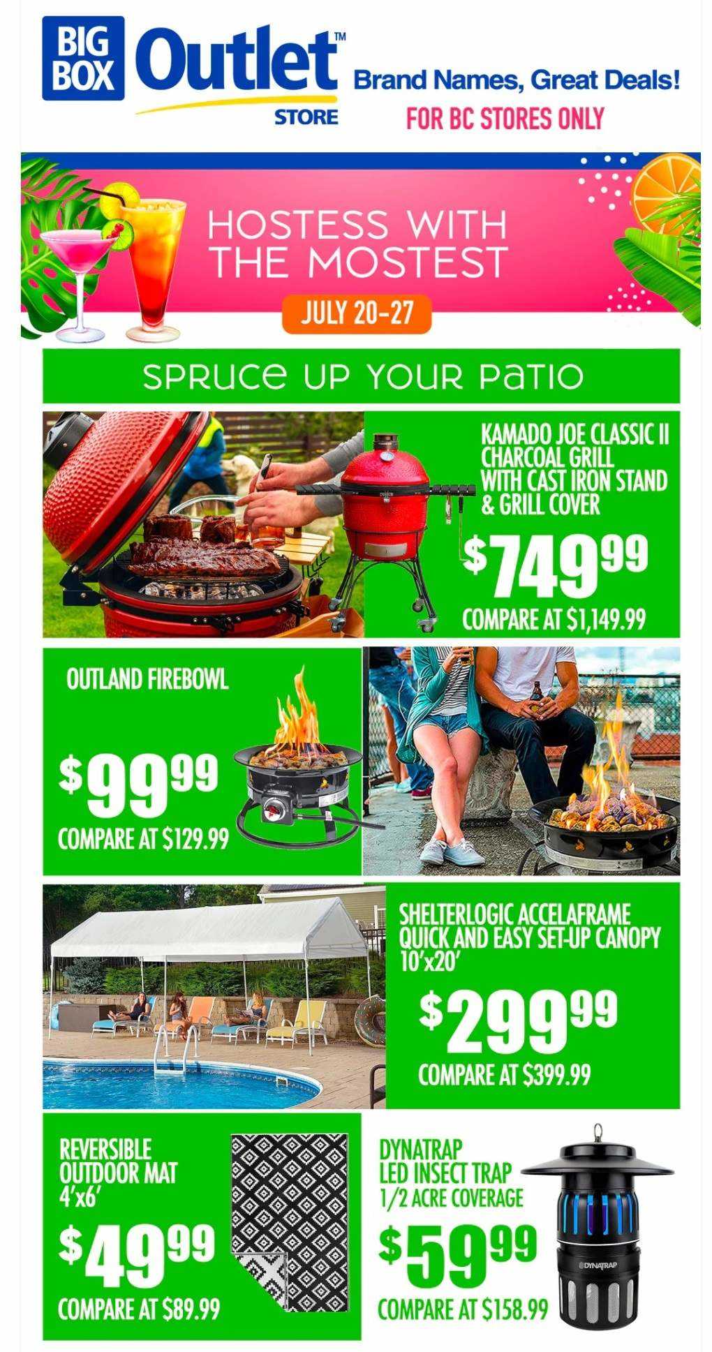 Big Box Outlet Store Flyer July 20 To 27