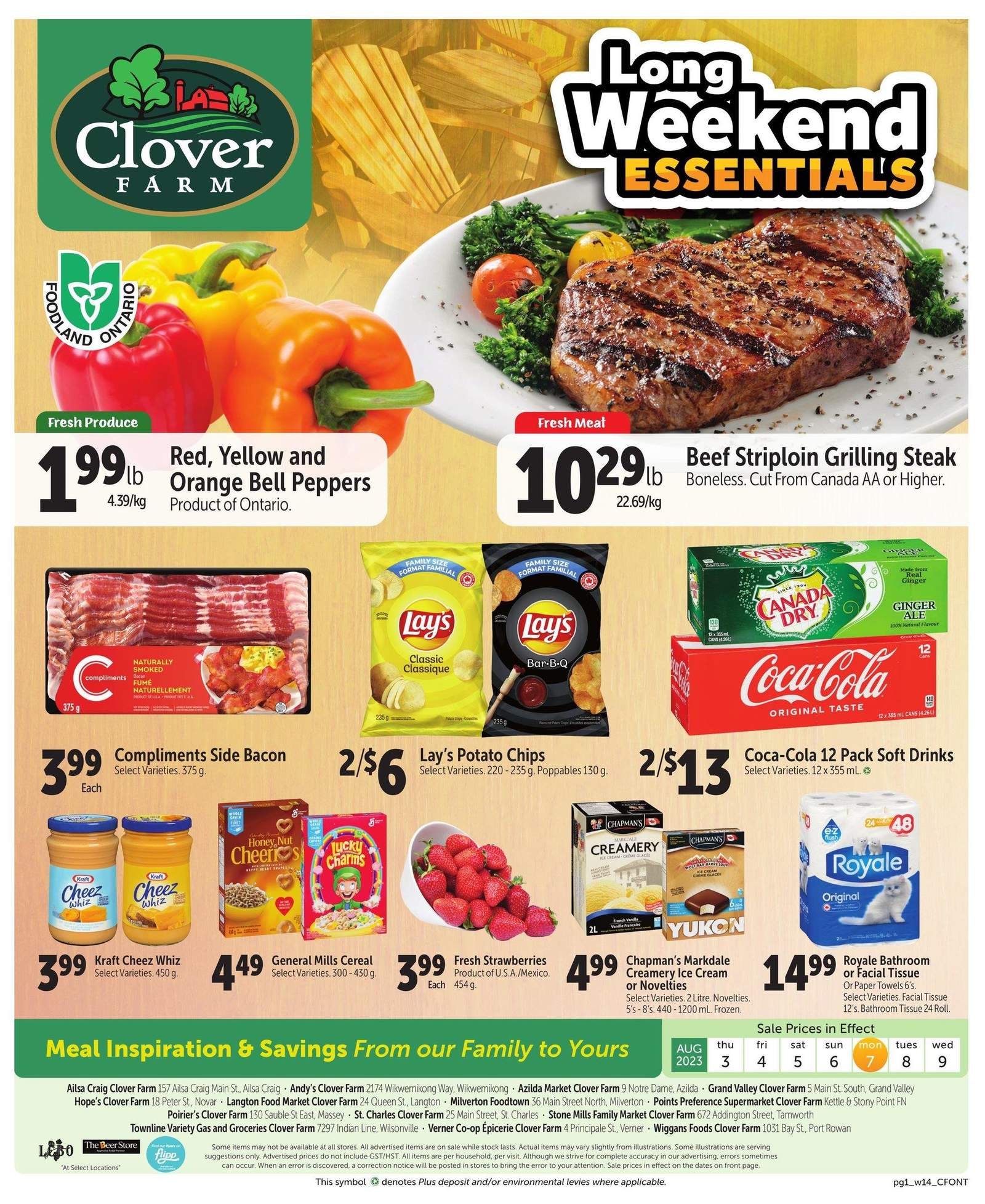 Clover Farm Hours