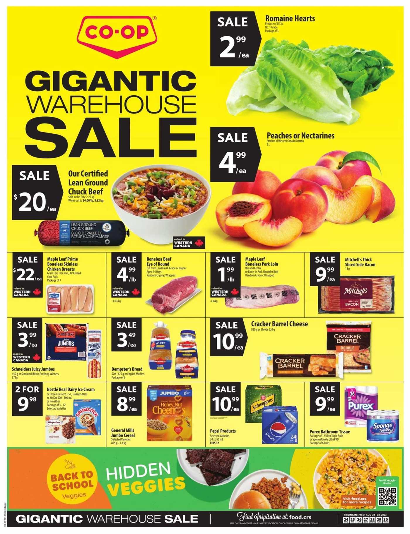 Co op West Food Store Flyer August 24 To 30