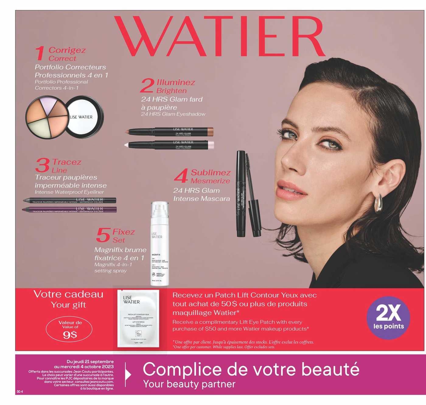 Jean Coutu (QC) Beauty Flyer September 21 to October 4