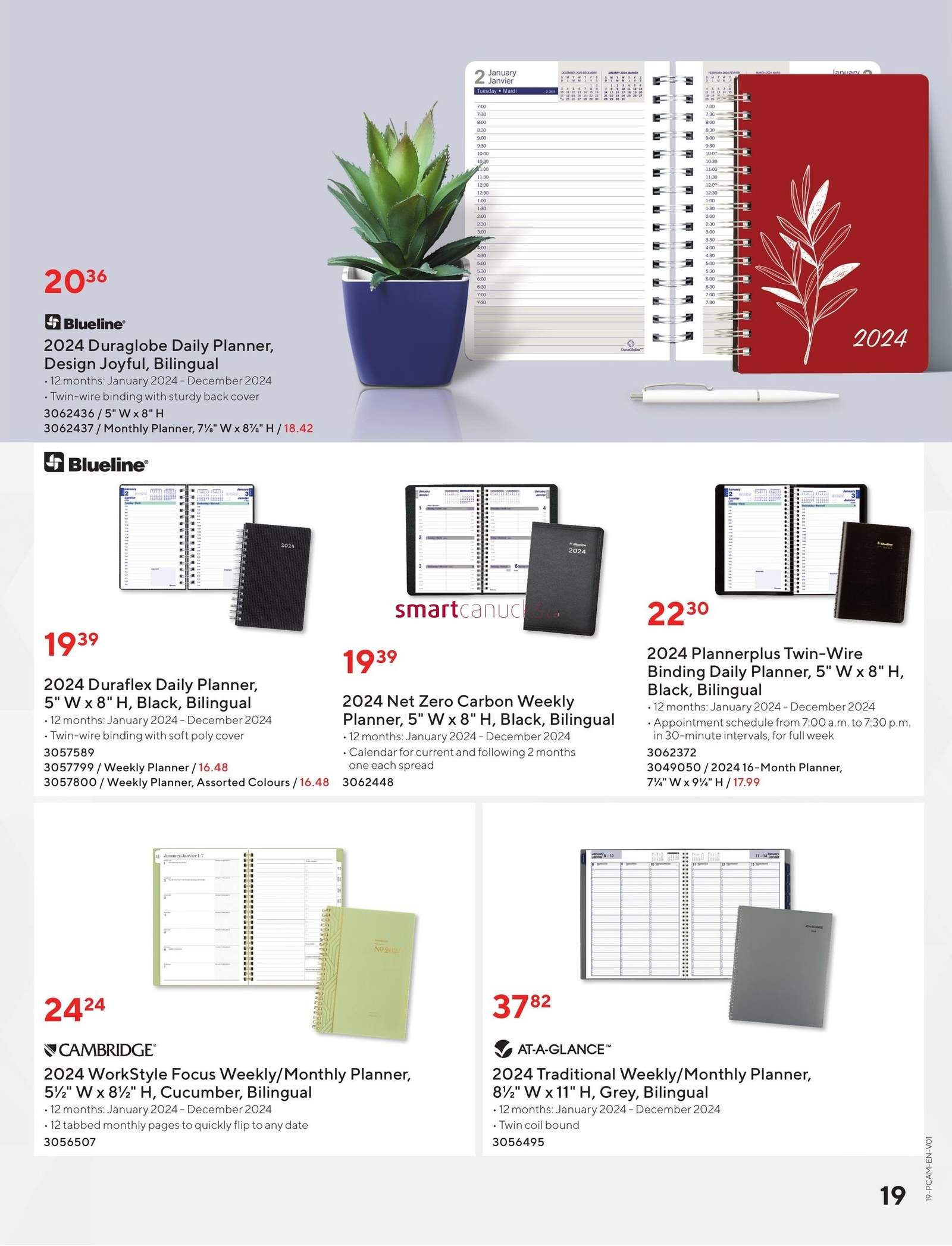 Staples Calendars + Planners Guide September 20 to December 31