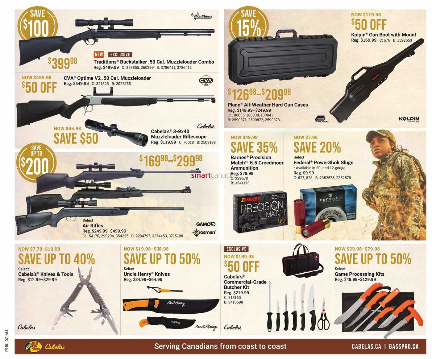 Cabela's Flyer September 28 to October 11