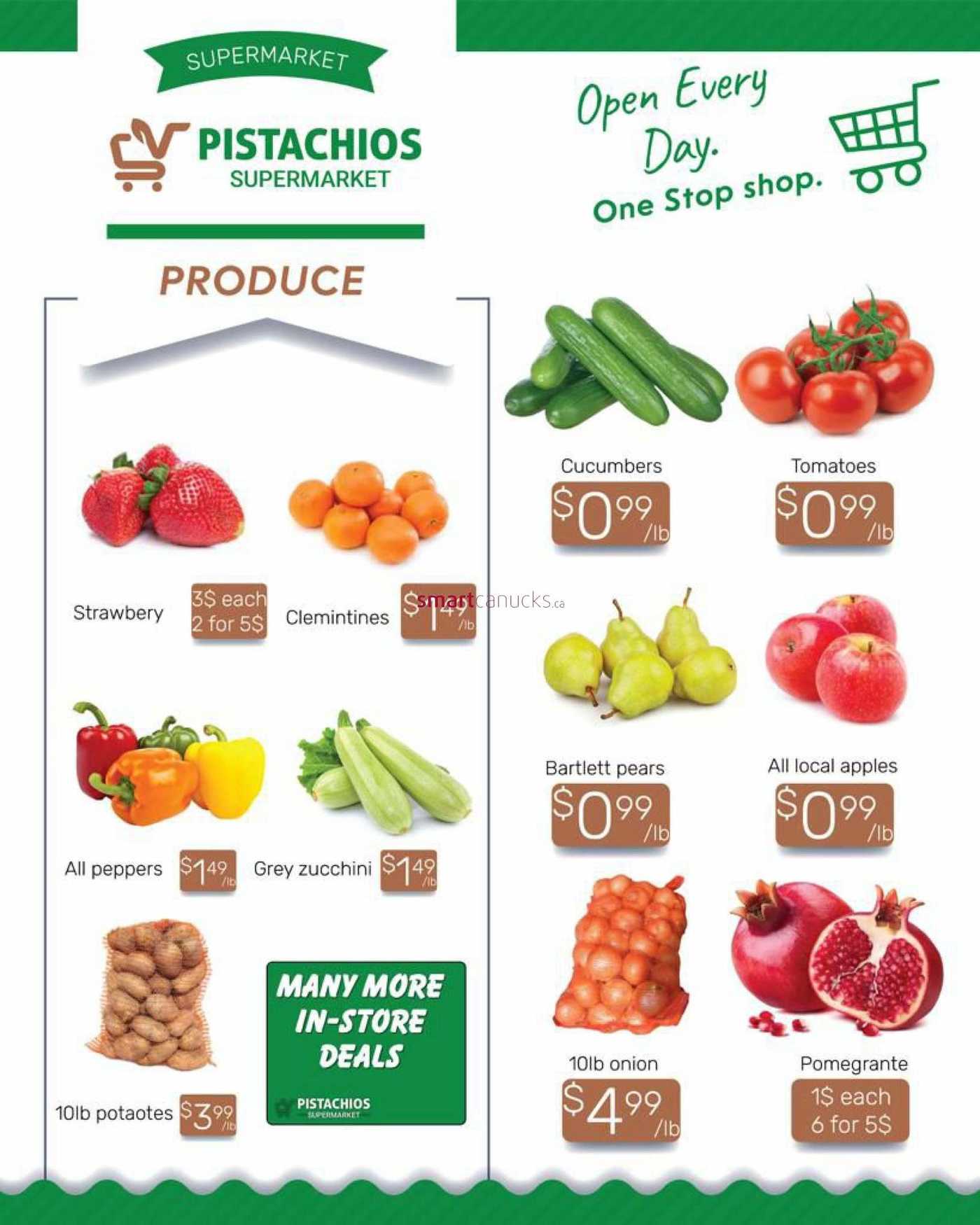 Pistachios Supermarket Flyer October 19 to 25