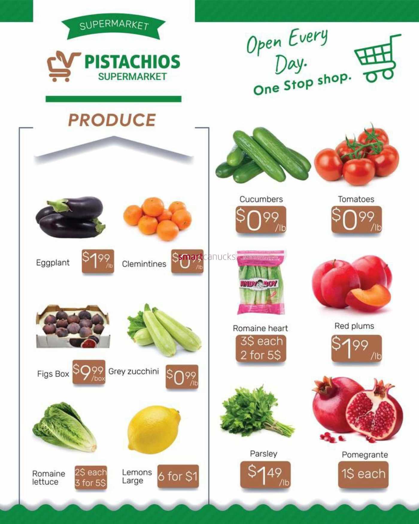 Pistachios Supermarket Flyer October 26 to November 1