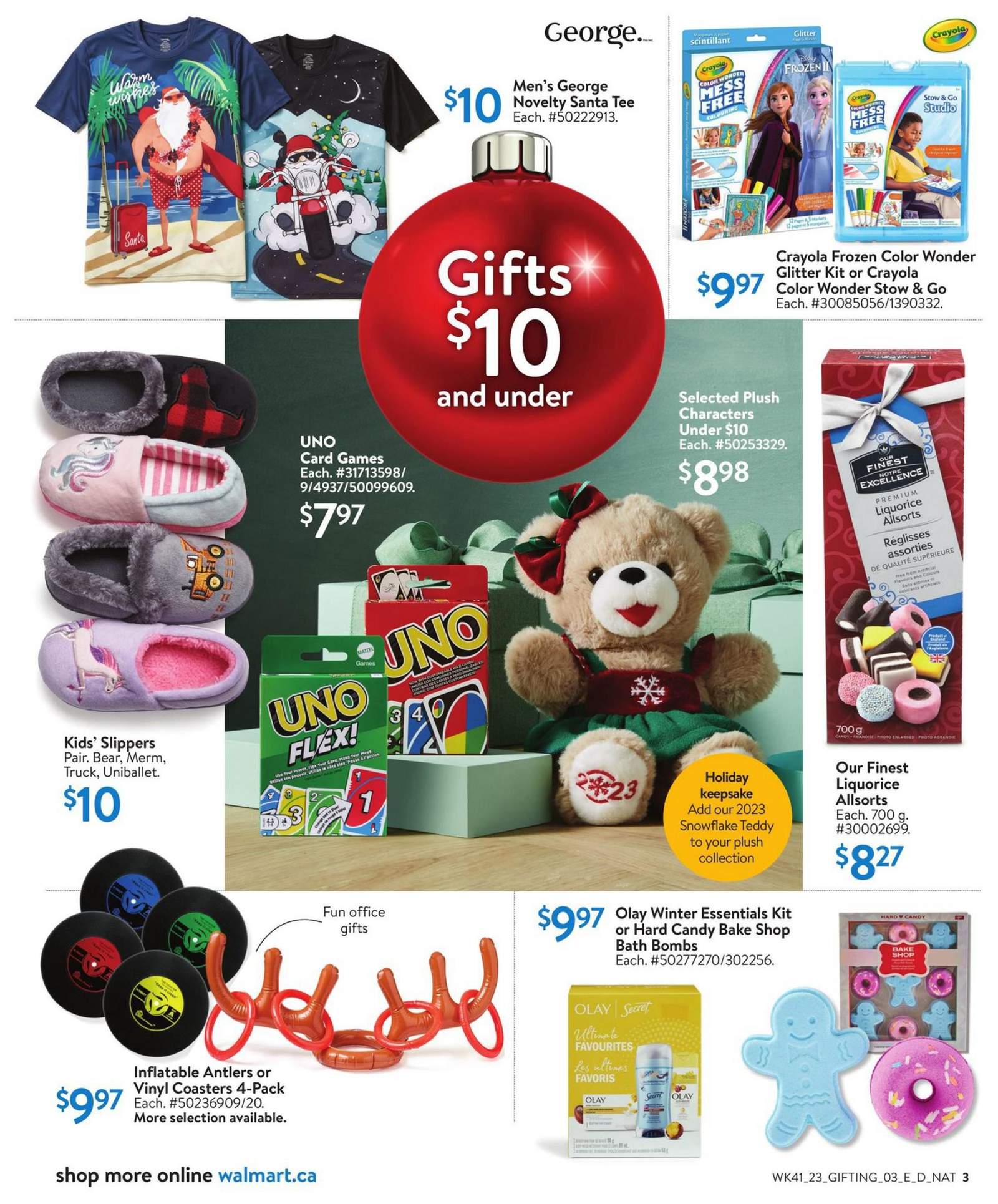 Walmart Holiday Gifting Flyer November 2 to 29