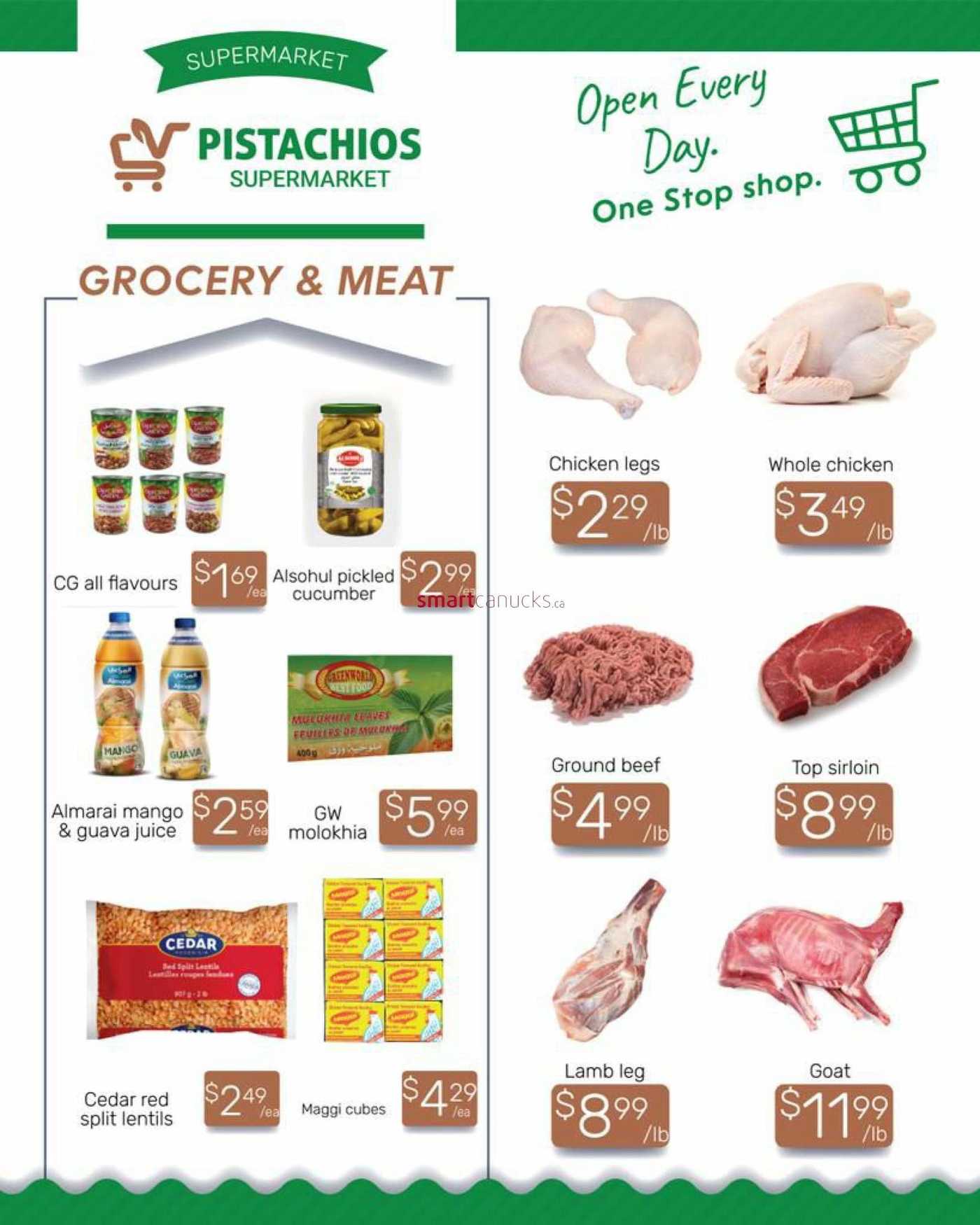 Pistachios Supermarket Flyer November 2 to 8