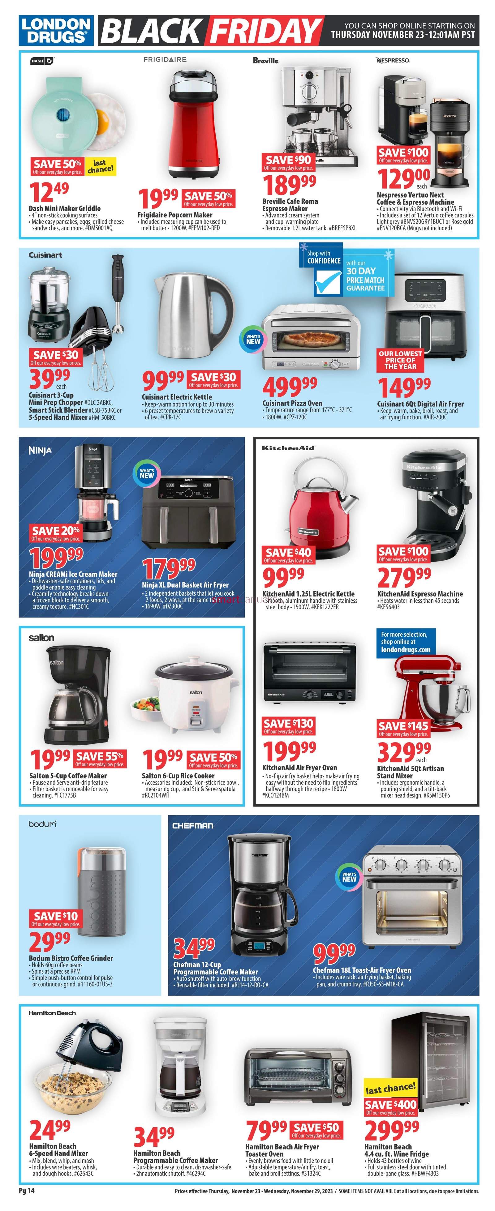 hamilton beach coffee maker london drugs