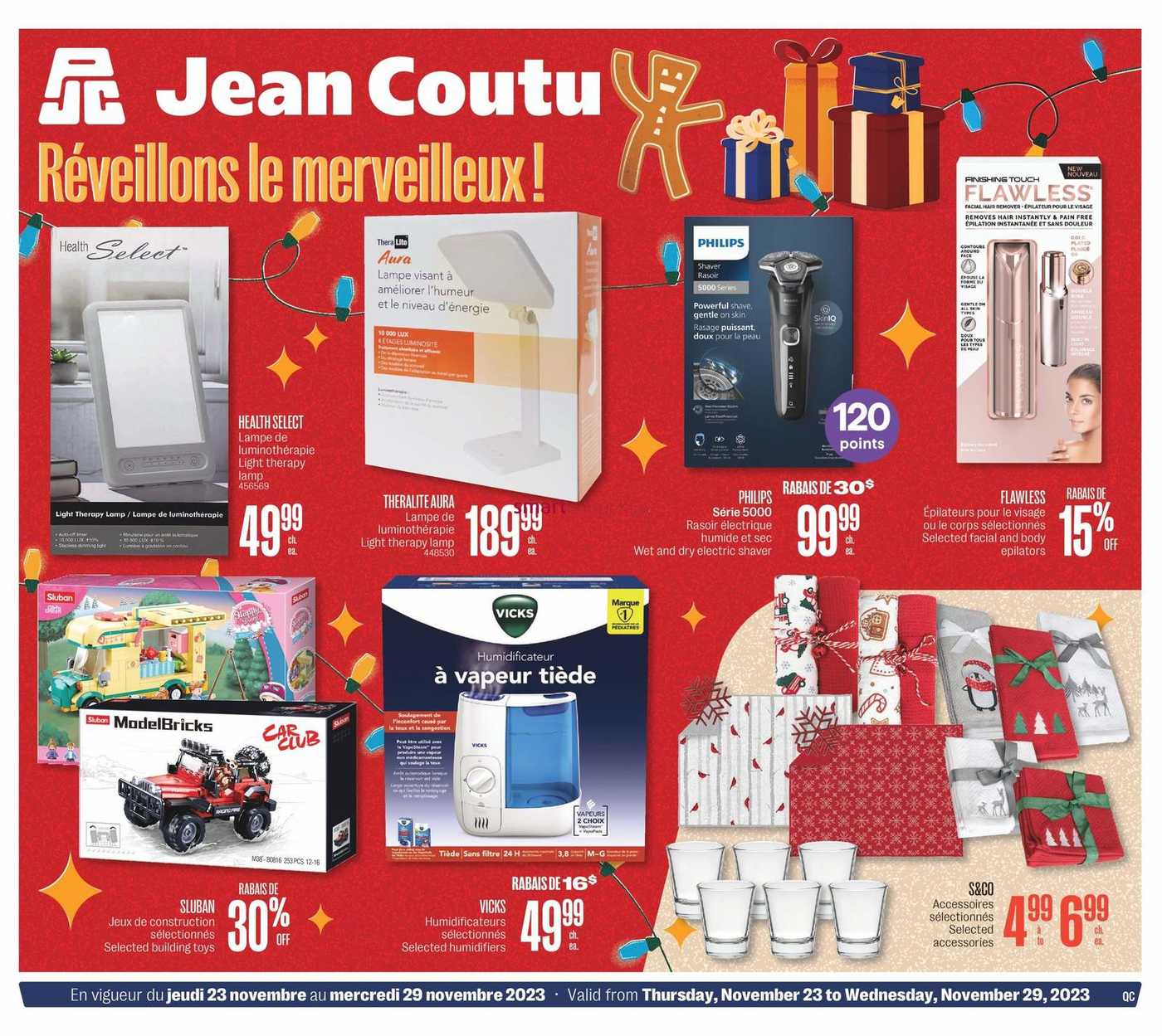 Jean Coutu (QC) Flyer November 23 to 29