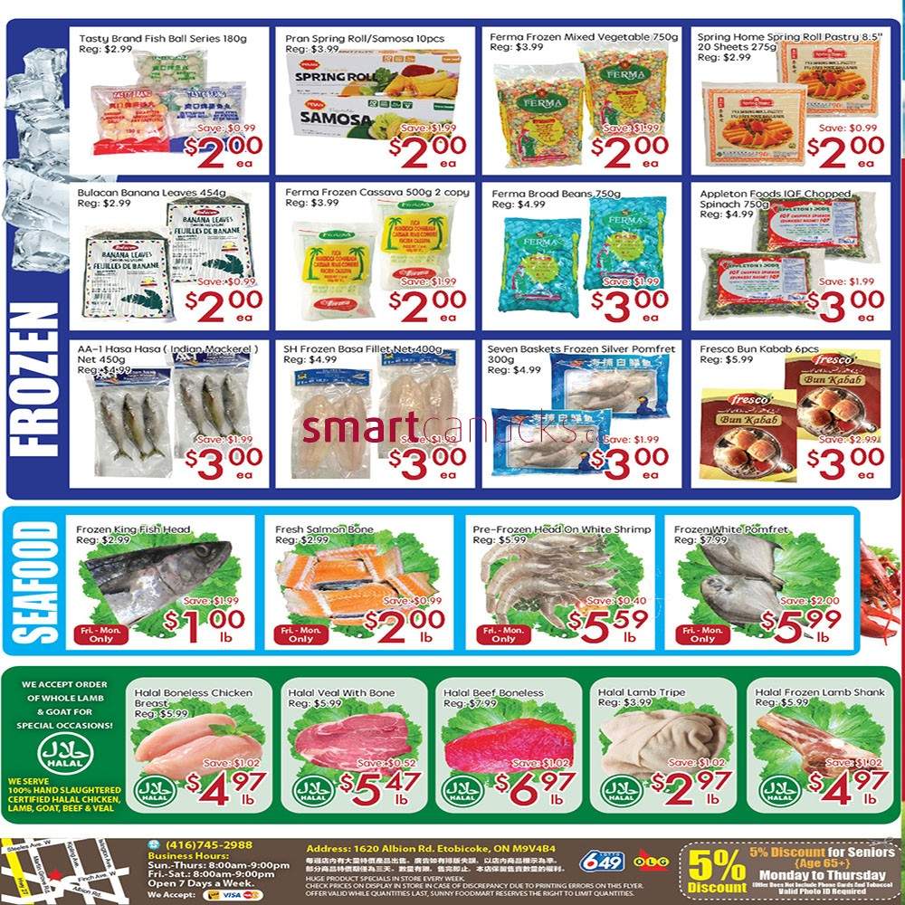 Sunny Foodmart (Etobicoke) Flyer November 24 to 30
