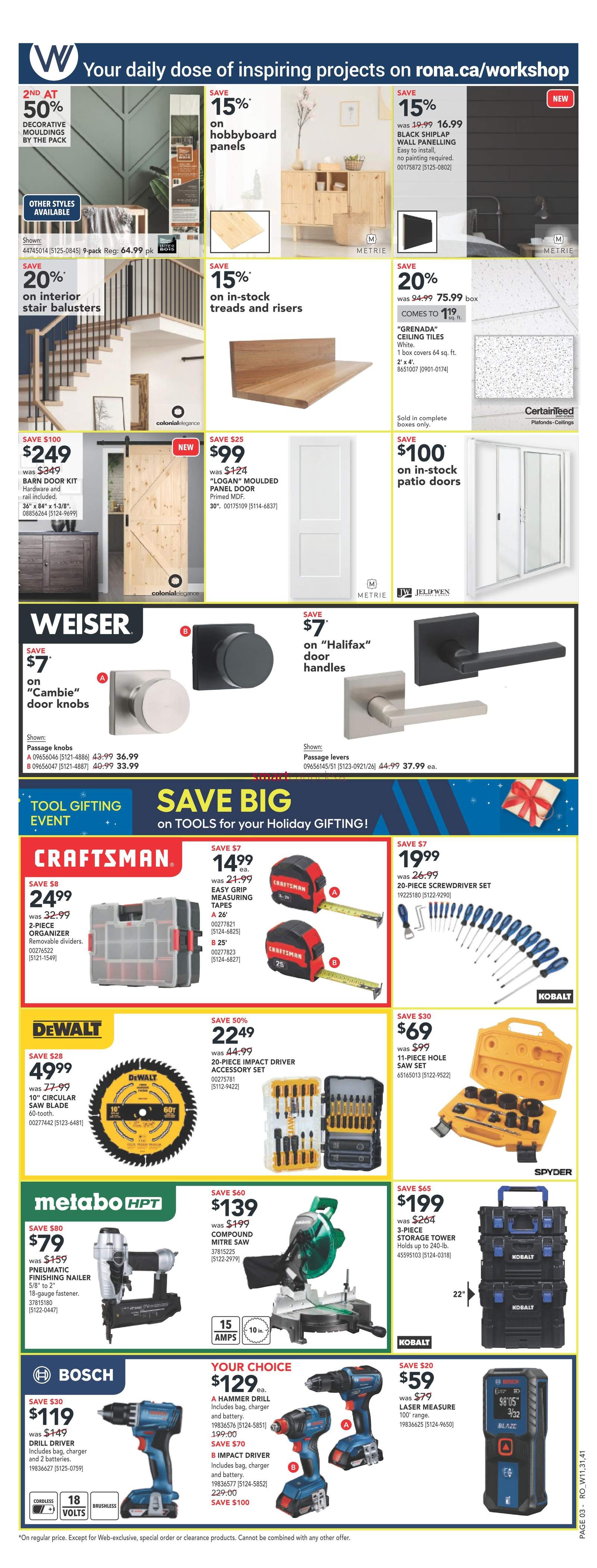 Rona (West) Flyer December 21 to 27