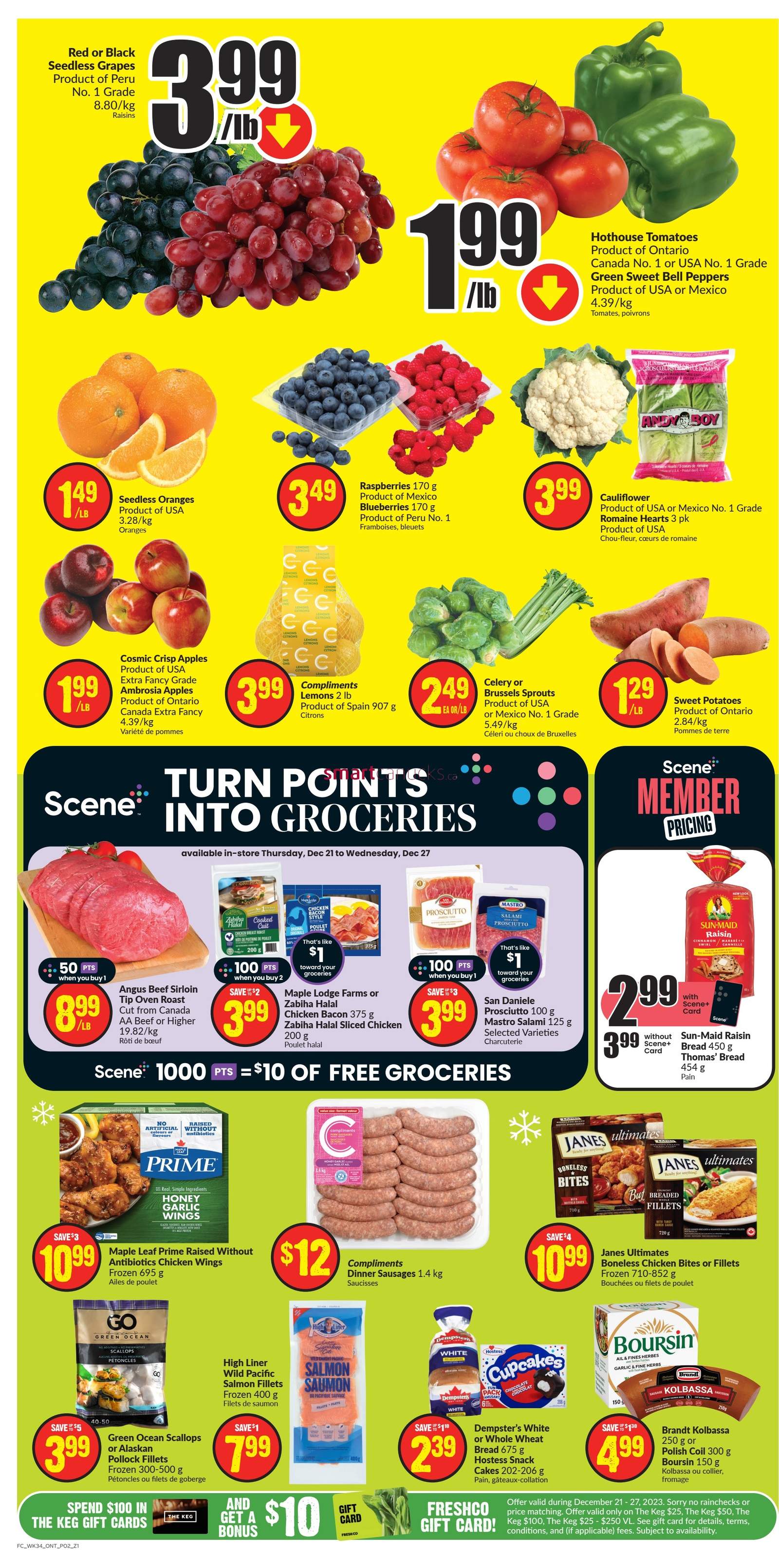 FreshCo (ON) Flyer December 21 To 27