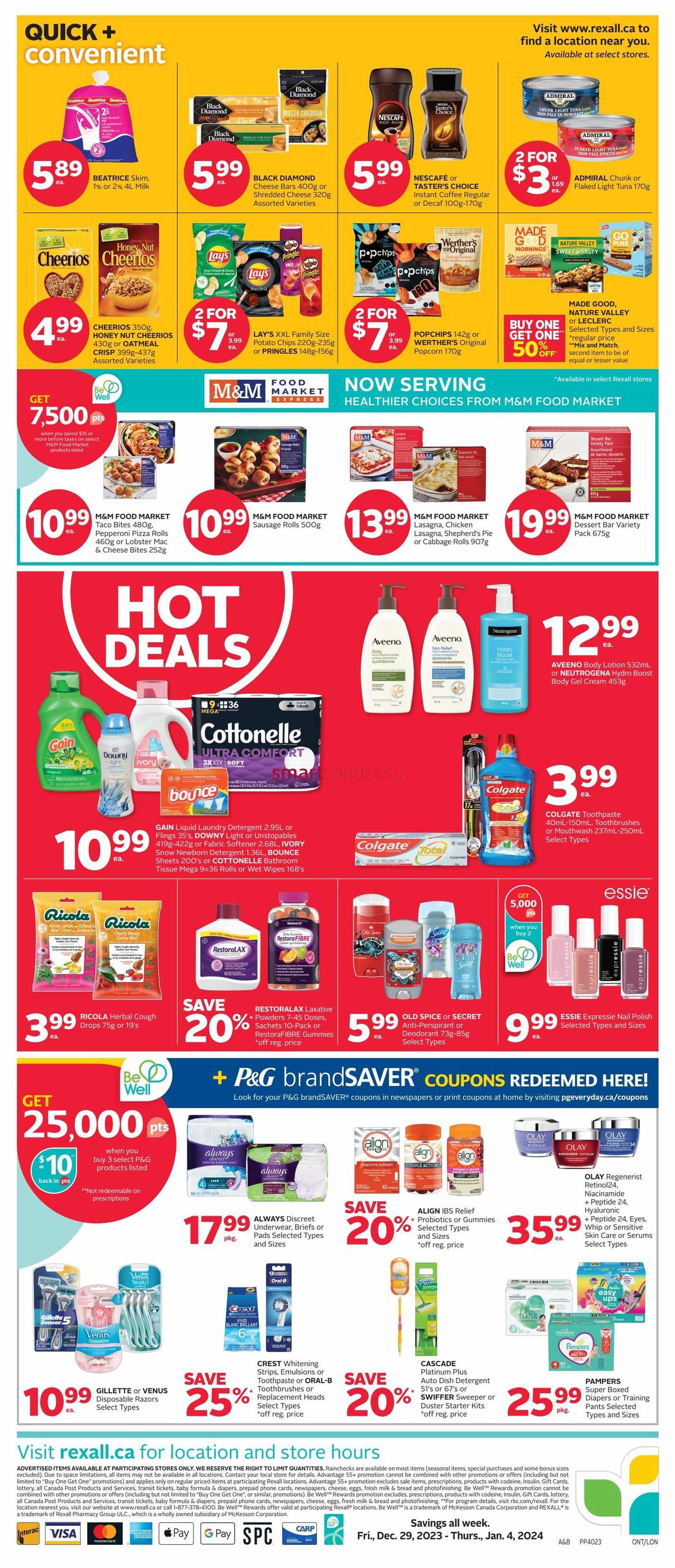 Rexall ON Flyer December 29 To January 4