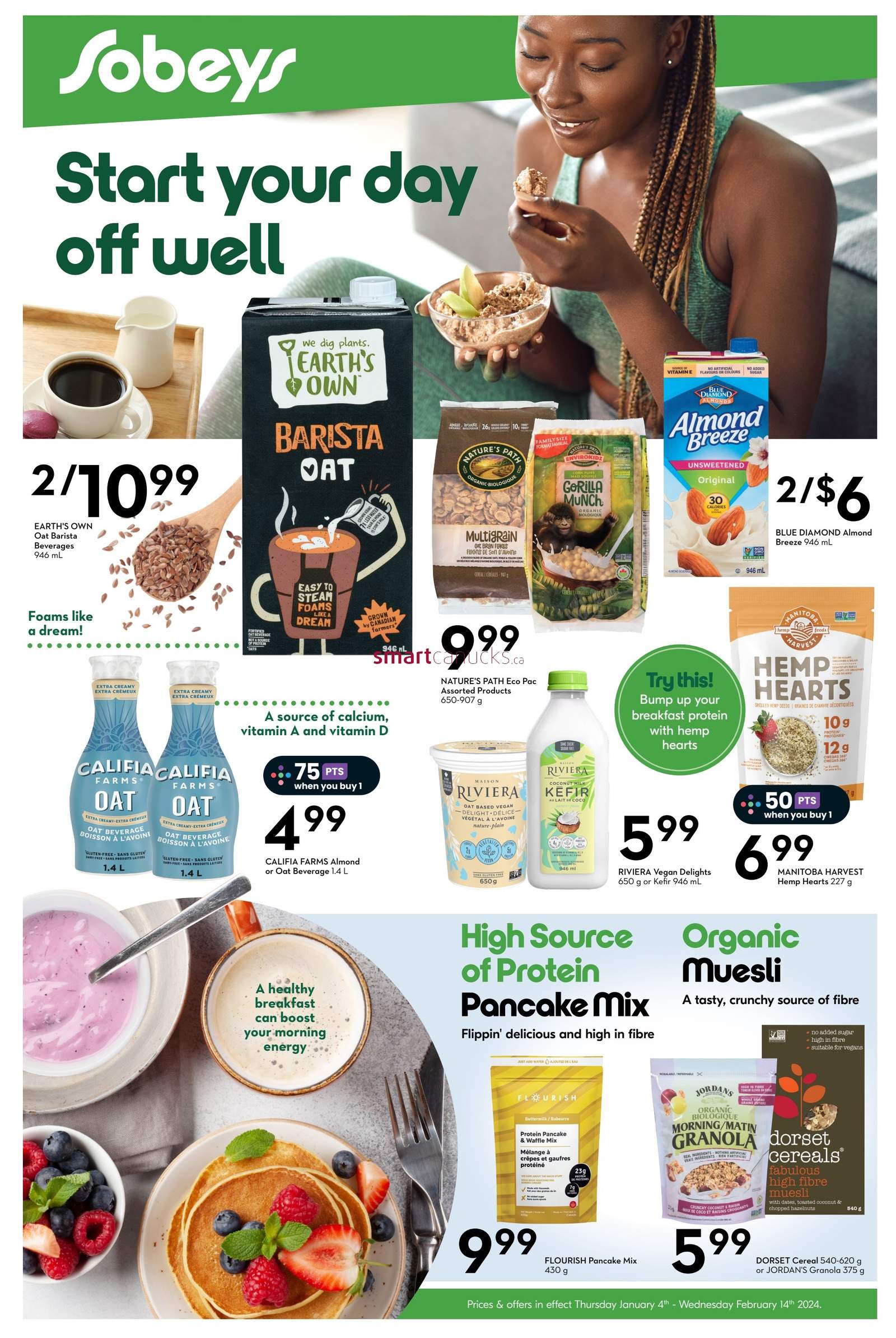 Sobeys (AB, SK & MB) Flyer January 4 to February 14