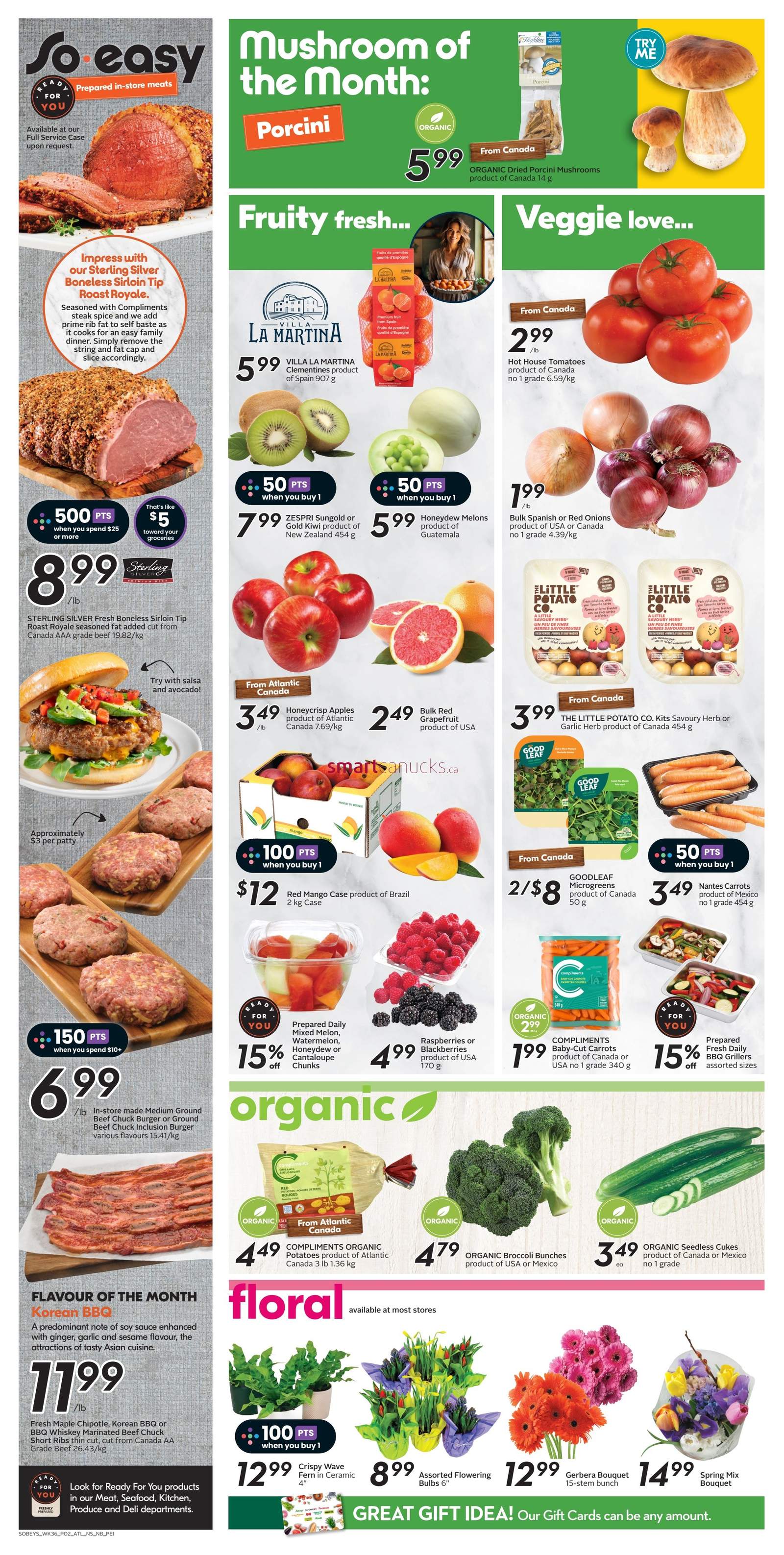 Sobeys (Atlantic) Flyer January 4 to 10