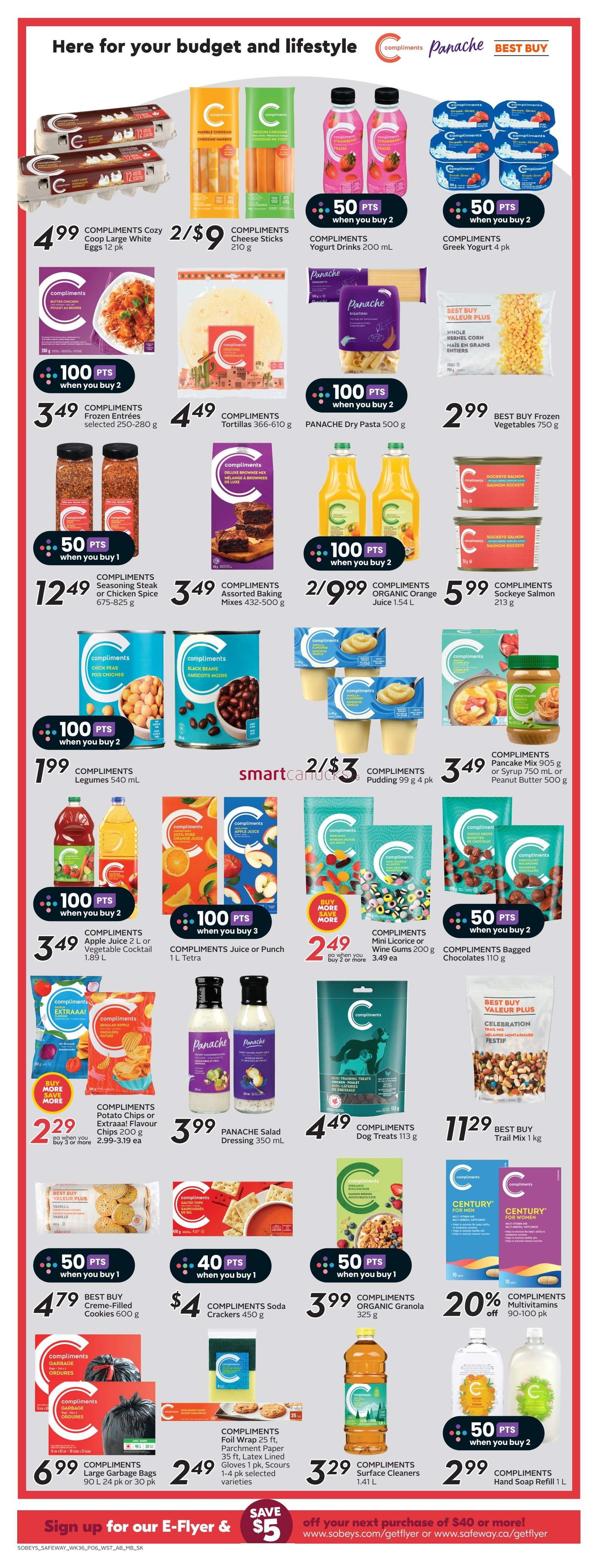 Sobeys/Safeway (AB, SK & MB) Flyer January 4 to 10