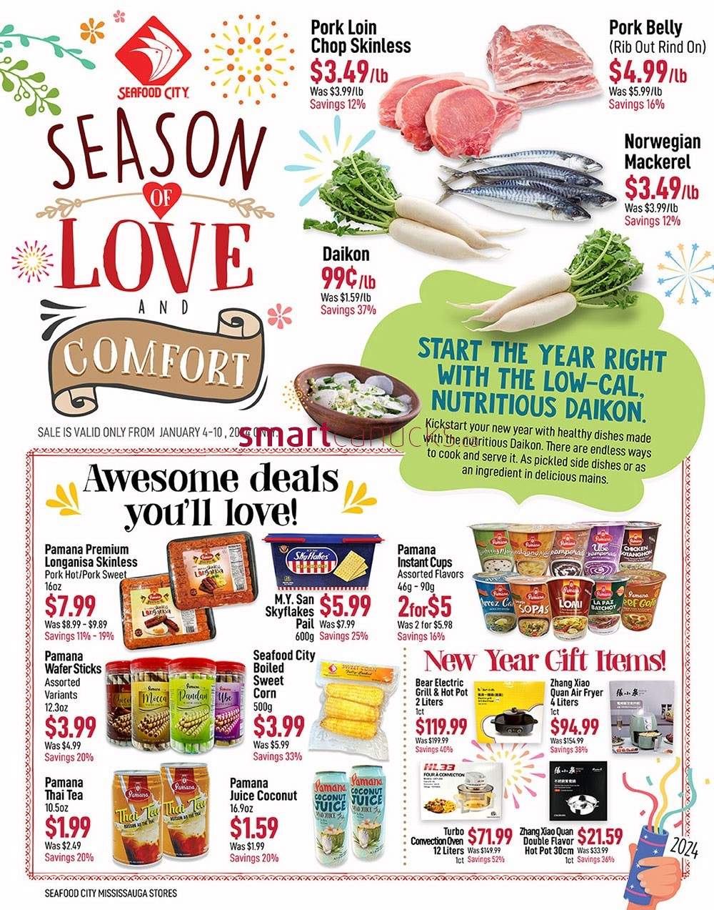 Seafood City Supermarket (ON) Flyer January 4 to 10