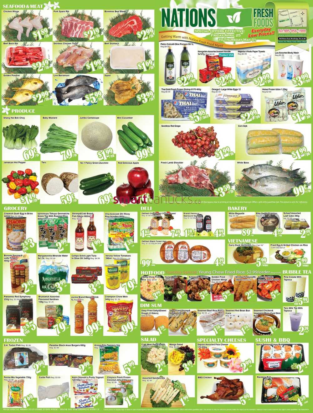 Nations Fresh Foods (Vaughan) flyer April 25 to May 1