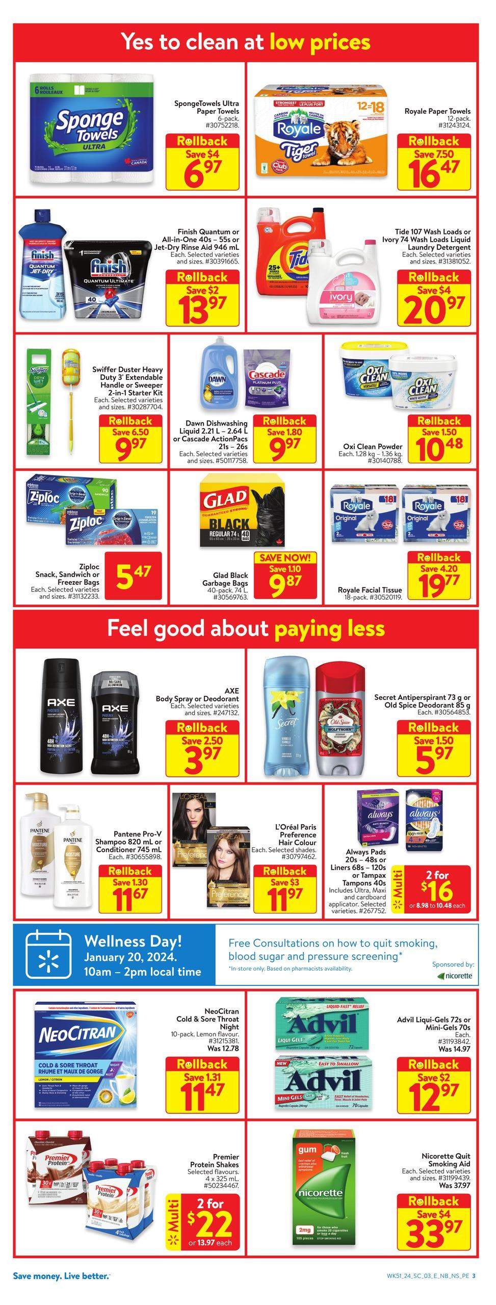 Walmart (Atlantic) Flyer January 11 to 17