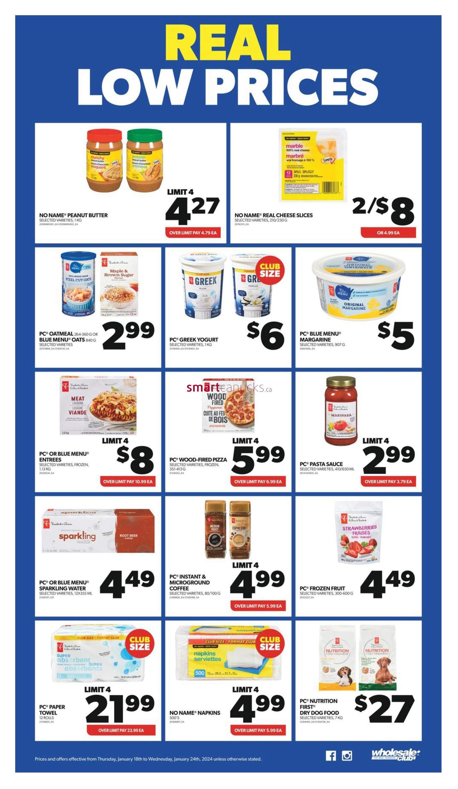 Real Canadian Wholesale Club Flyer January 18 To 241 3 