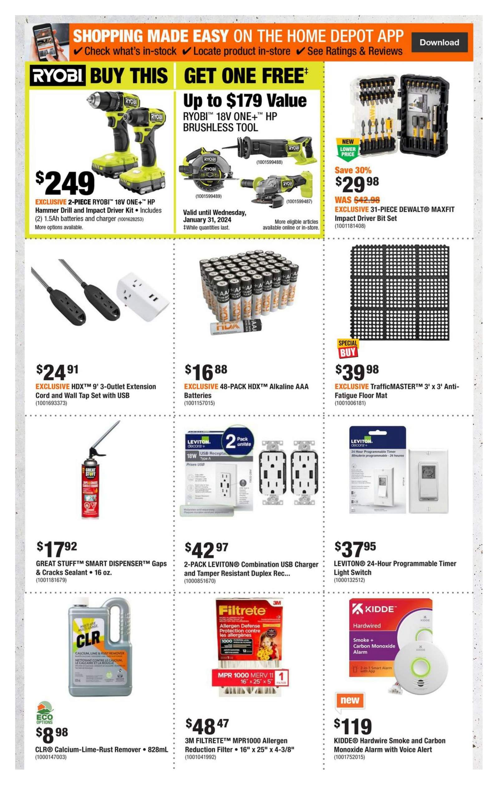 Home Depot BC Flyer January 18 To 24   Home Depot Bc Flyer January 18 To 24 4 