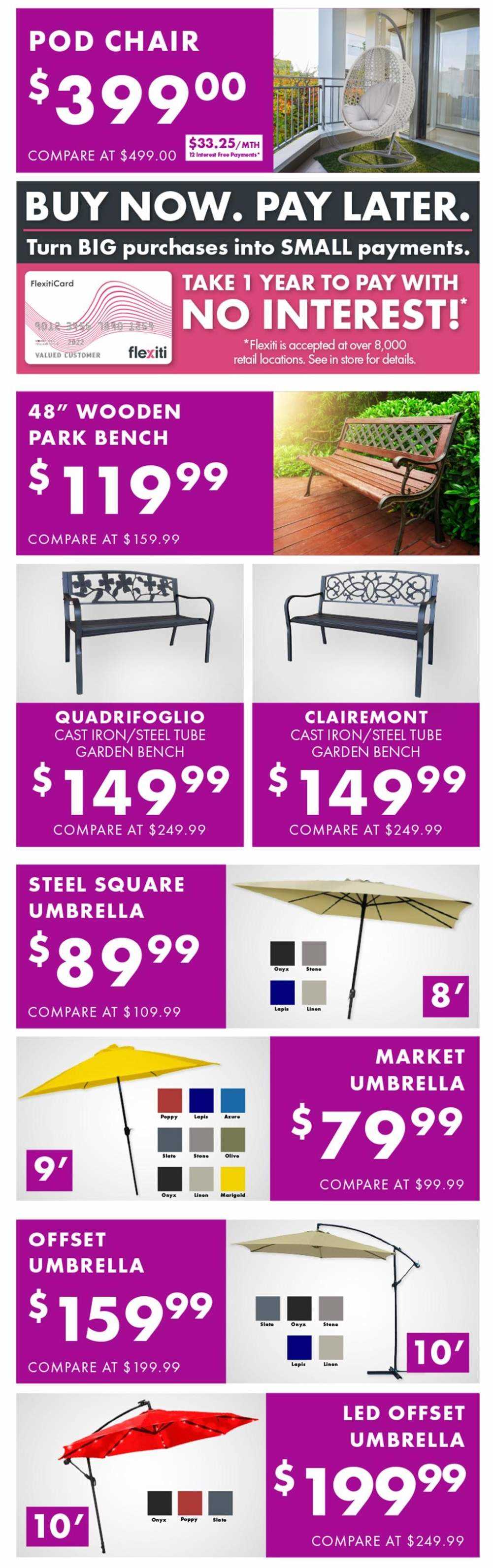 Big box outlet store flyer march 6 to 12