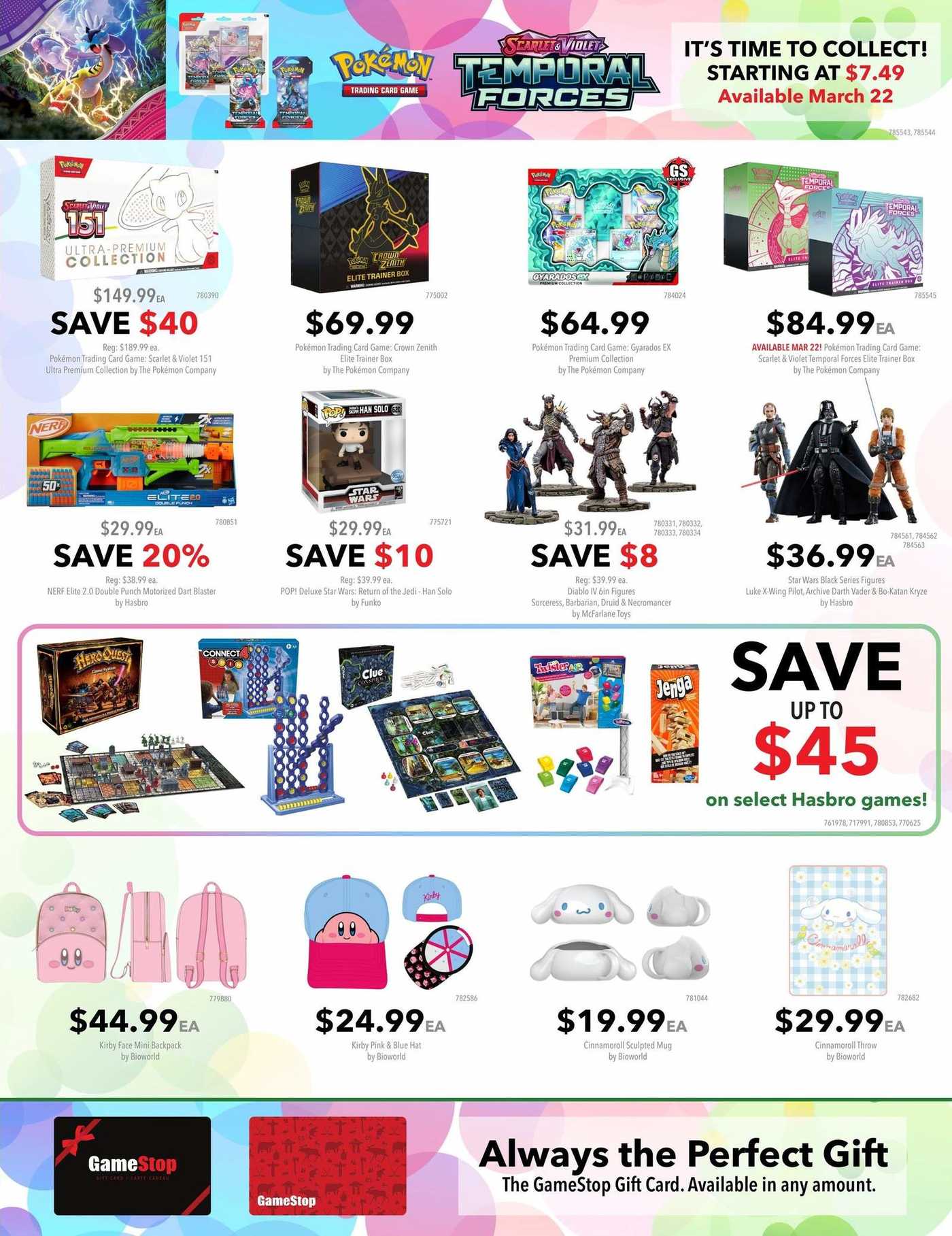 GameStop Flyer March 8 to 14