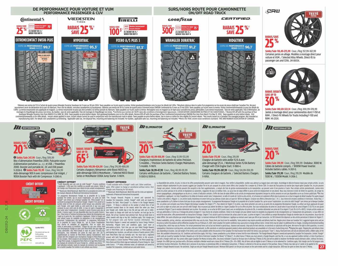 Canadian Tire (QC) Flyer March 14 to 20