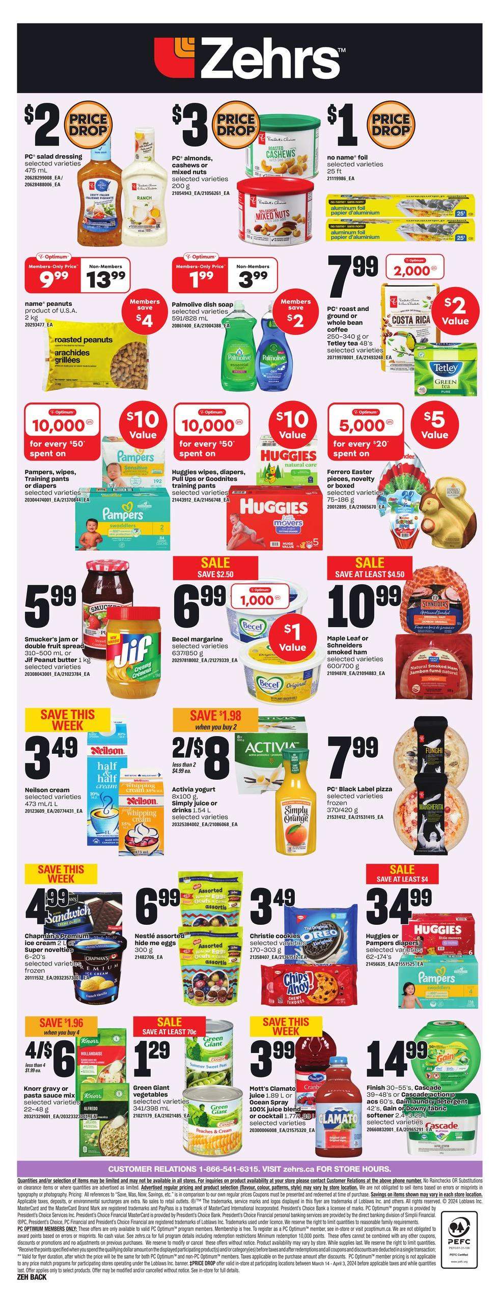 Zehrs Flyer March 21 to 27