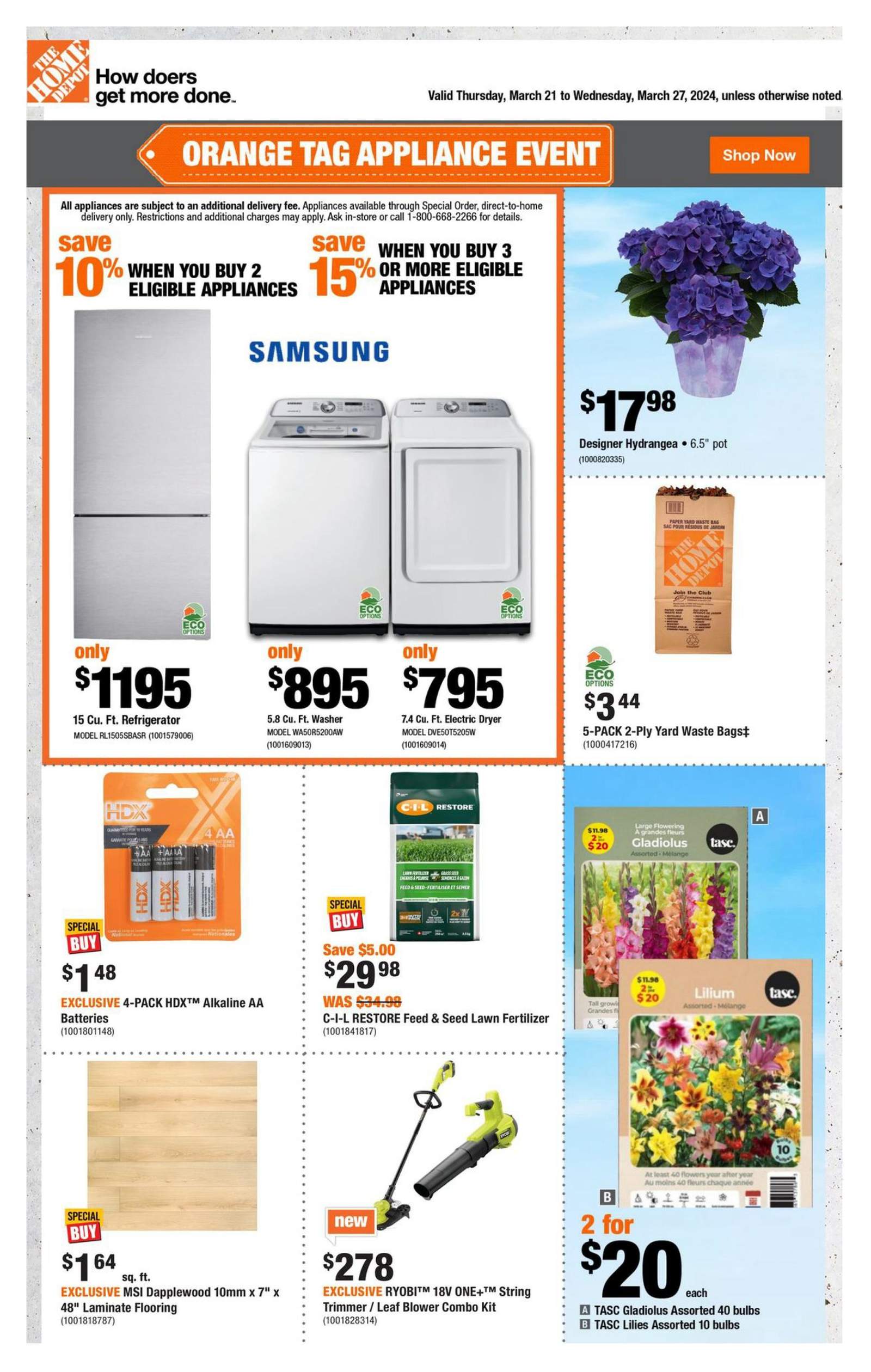 Home Depot Canada Flyers